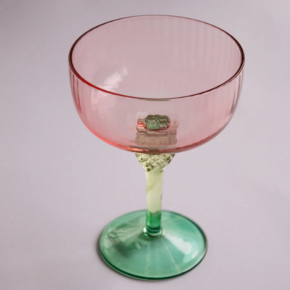 Beatriz Ball GLASS Aquarelle Coupe Set of 4 (Multi)