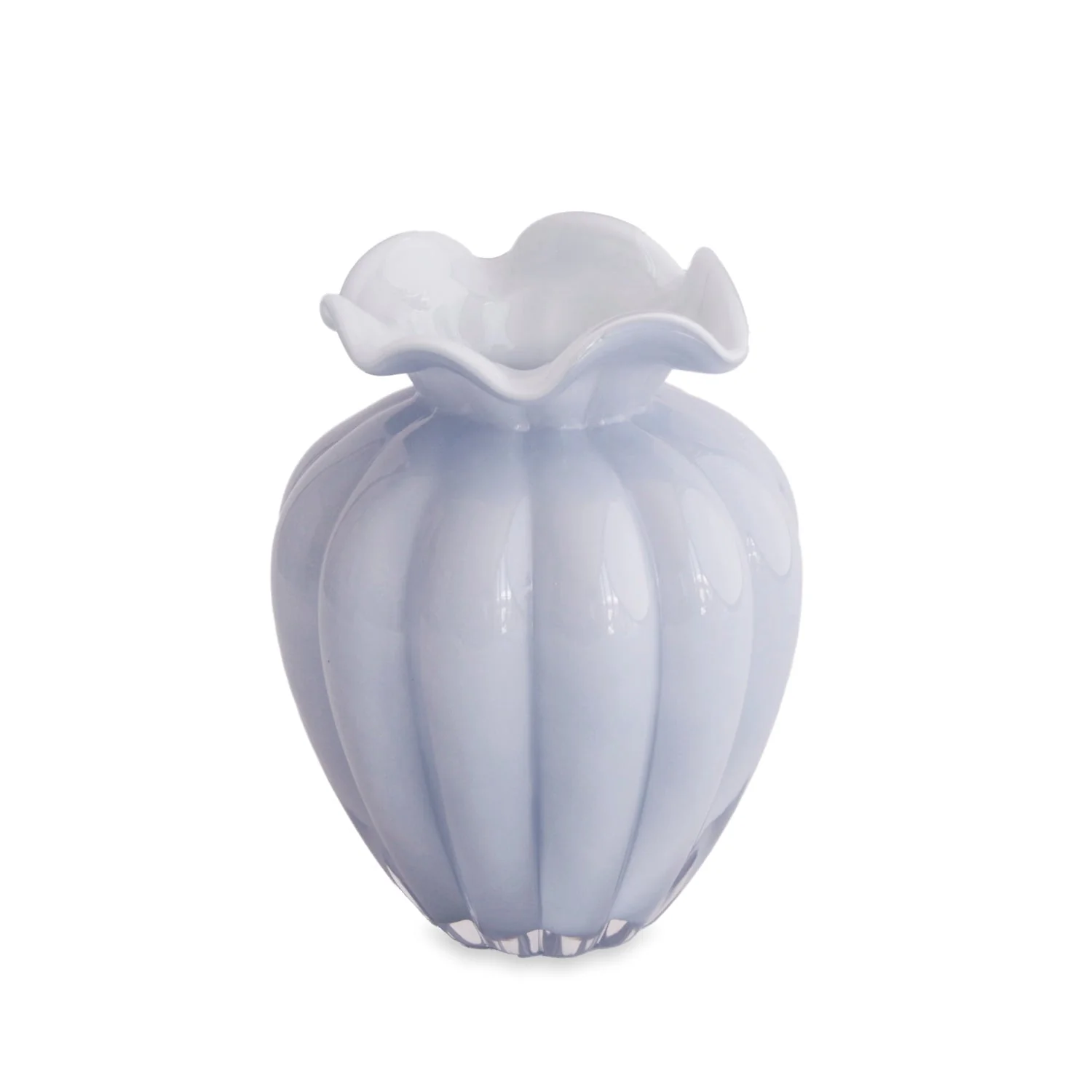 Beatriz Ball GLASS Vento Large Vase Periwinkle - Image 2