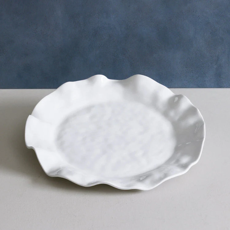 Beatriz Ball Vida Melamine Havana Round Platter White - Image 4