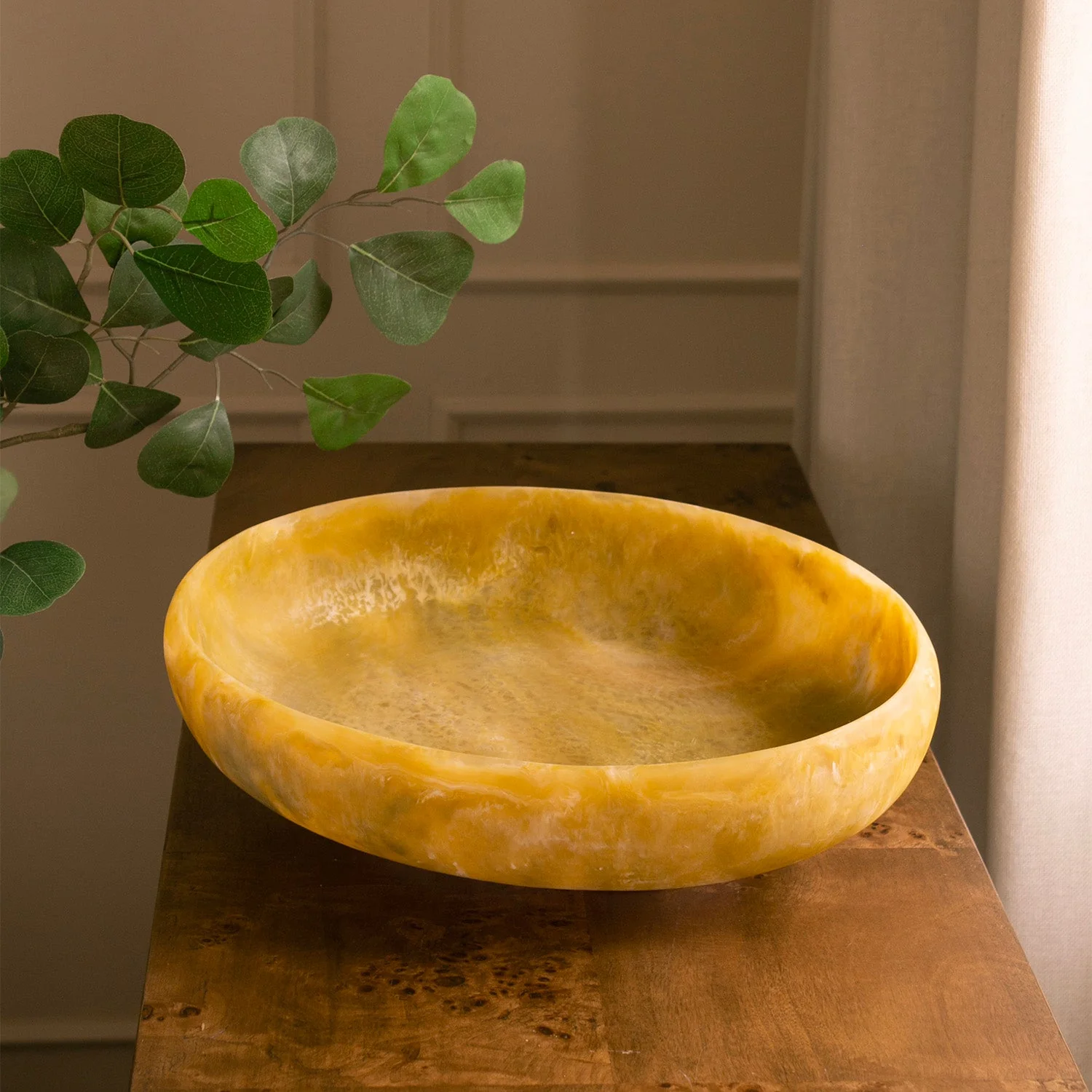 Beatriz Ball RESIN Sorbert Large Oval Bowl Matcha