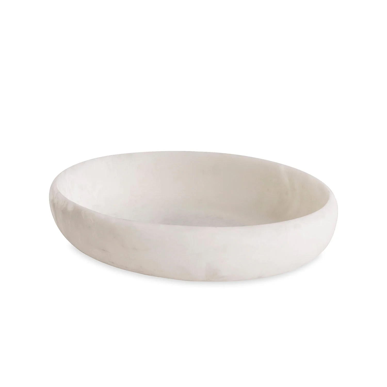 Beatriz Ball RESIN Sorbet Large Oval Bowl  Coconut - Image 2