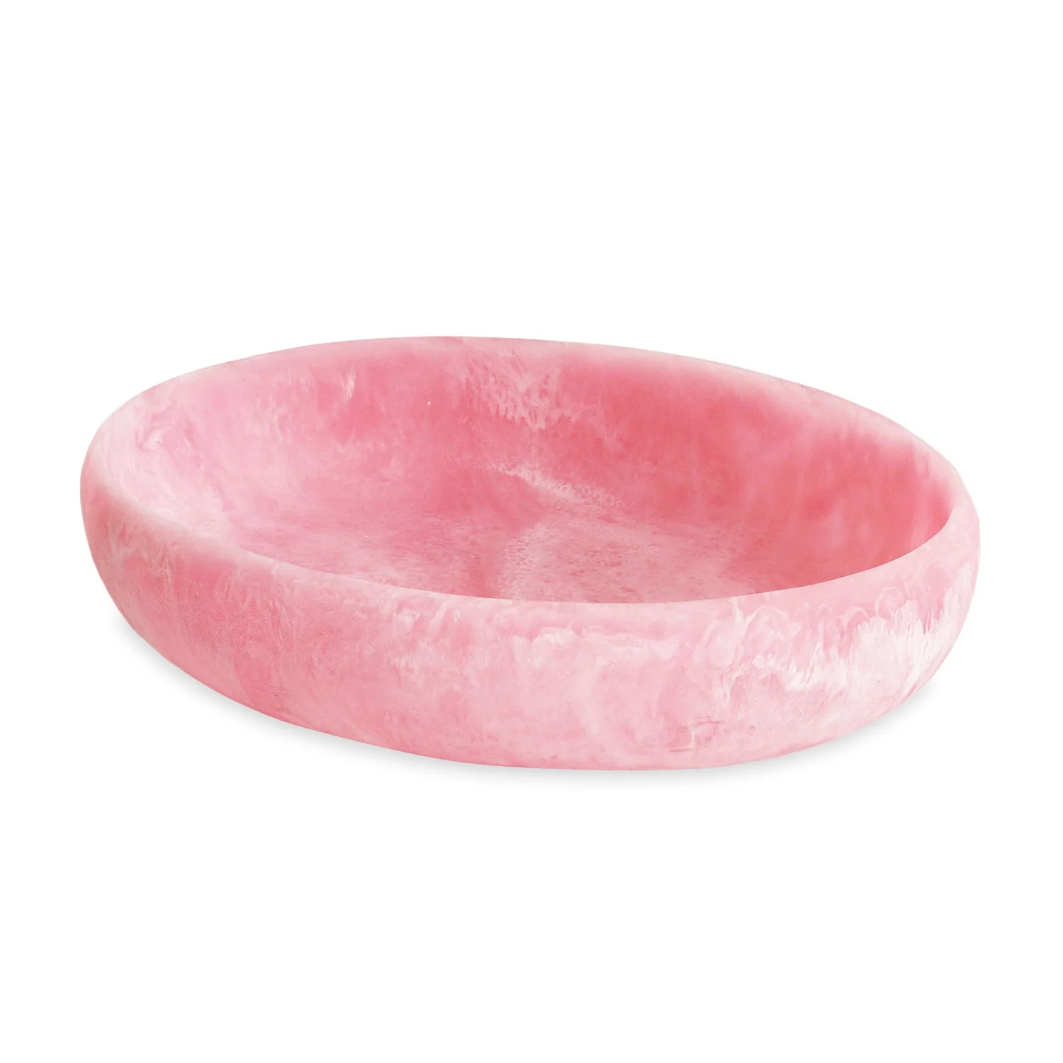 Beatriz Ball RESIN Sorbet Large Oval Bowl Raspberry - Image 2