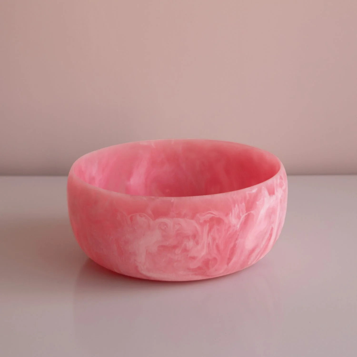 Beatriz Ball RESIN Sorbet Large Round Bowl Raspberry - Image 3