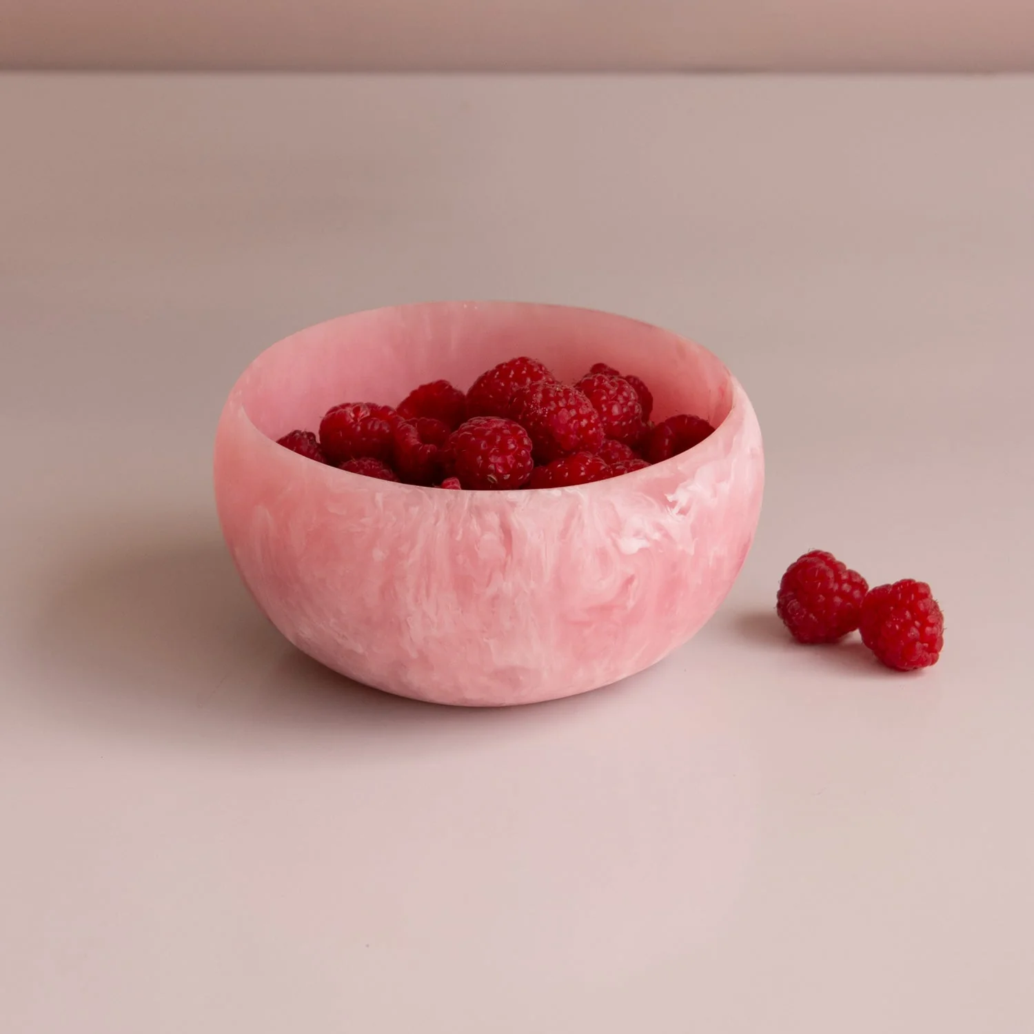 Beatriz Ball RESIN Sorbet Mini Round Bowl Raspberry - Image 3
