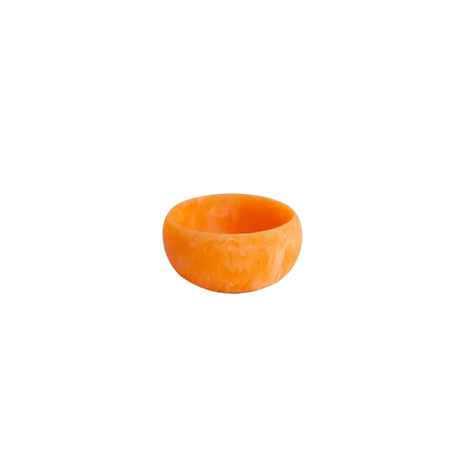 Beatriz Ball RESIN Sorbet Mini Round Bowl Tangerine - Image 2