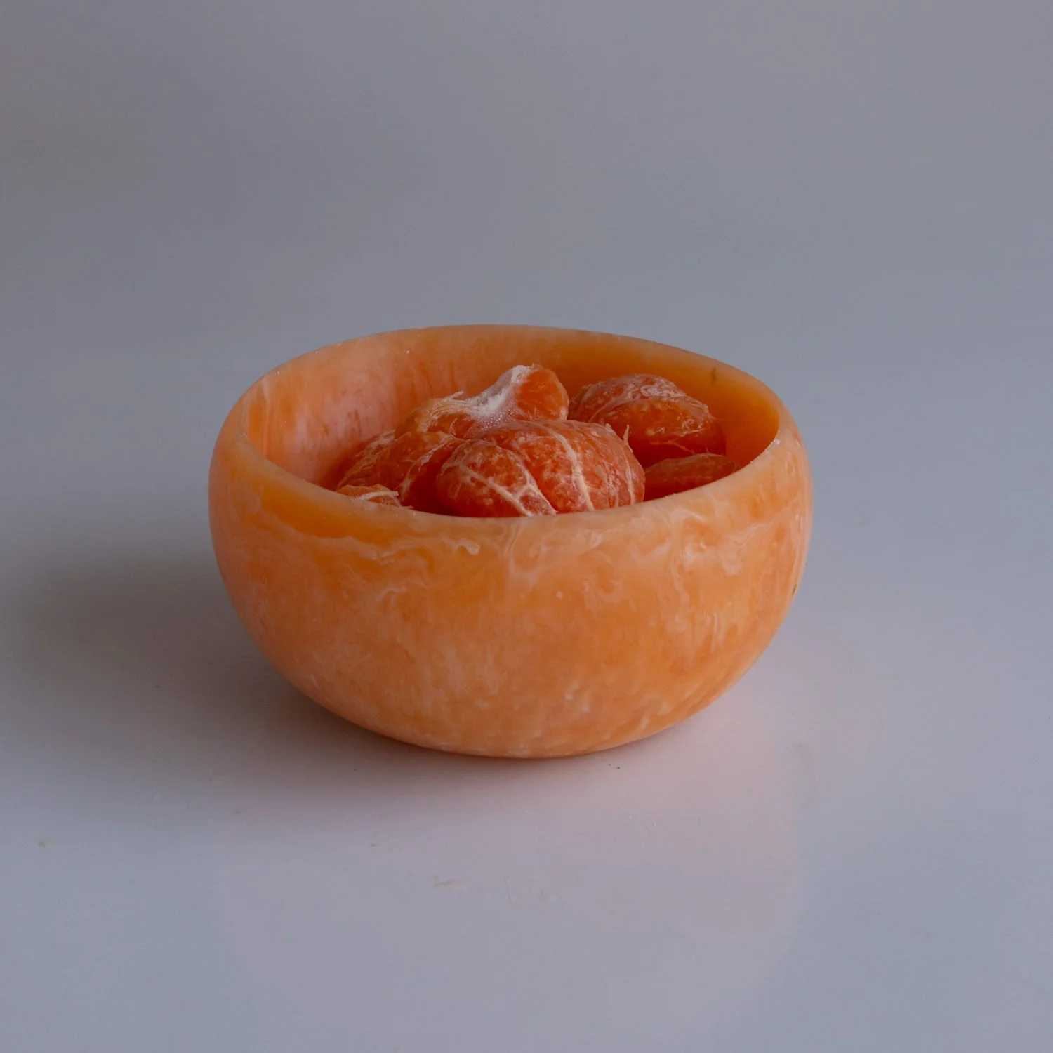 Beatriz Ball RESIN Sorbet Mini Round Bowl Tangerine - Image 3
