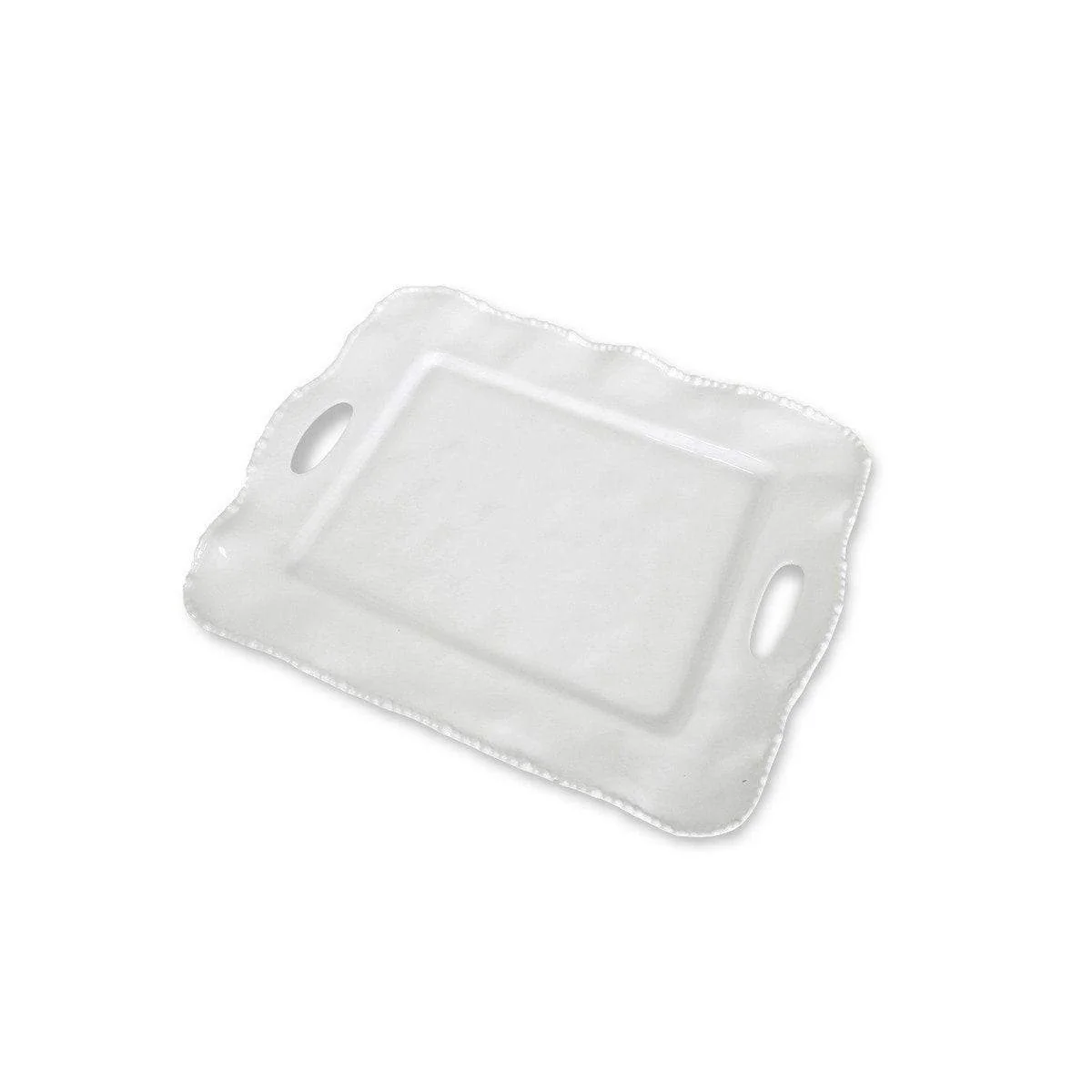 Beatriz Ball Vida Alegria Rectangular Tray With Handles White - Image 2