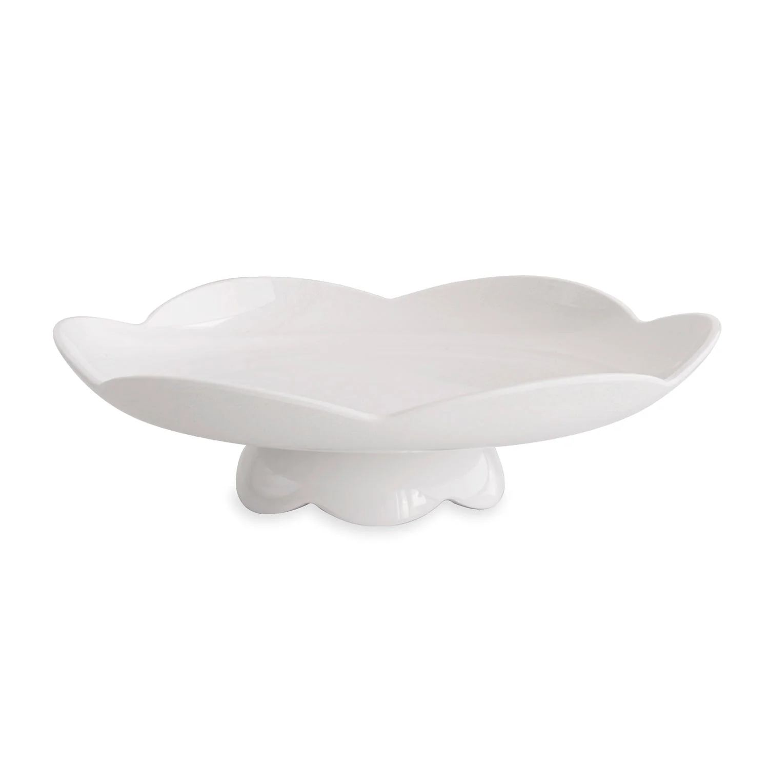 Beatriz Ball VIDA Amelia Pedestal Cake Plate White - Image 2