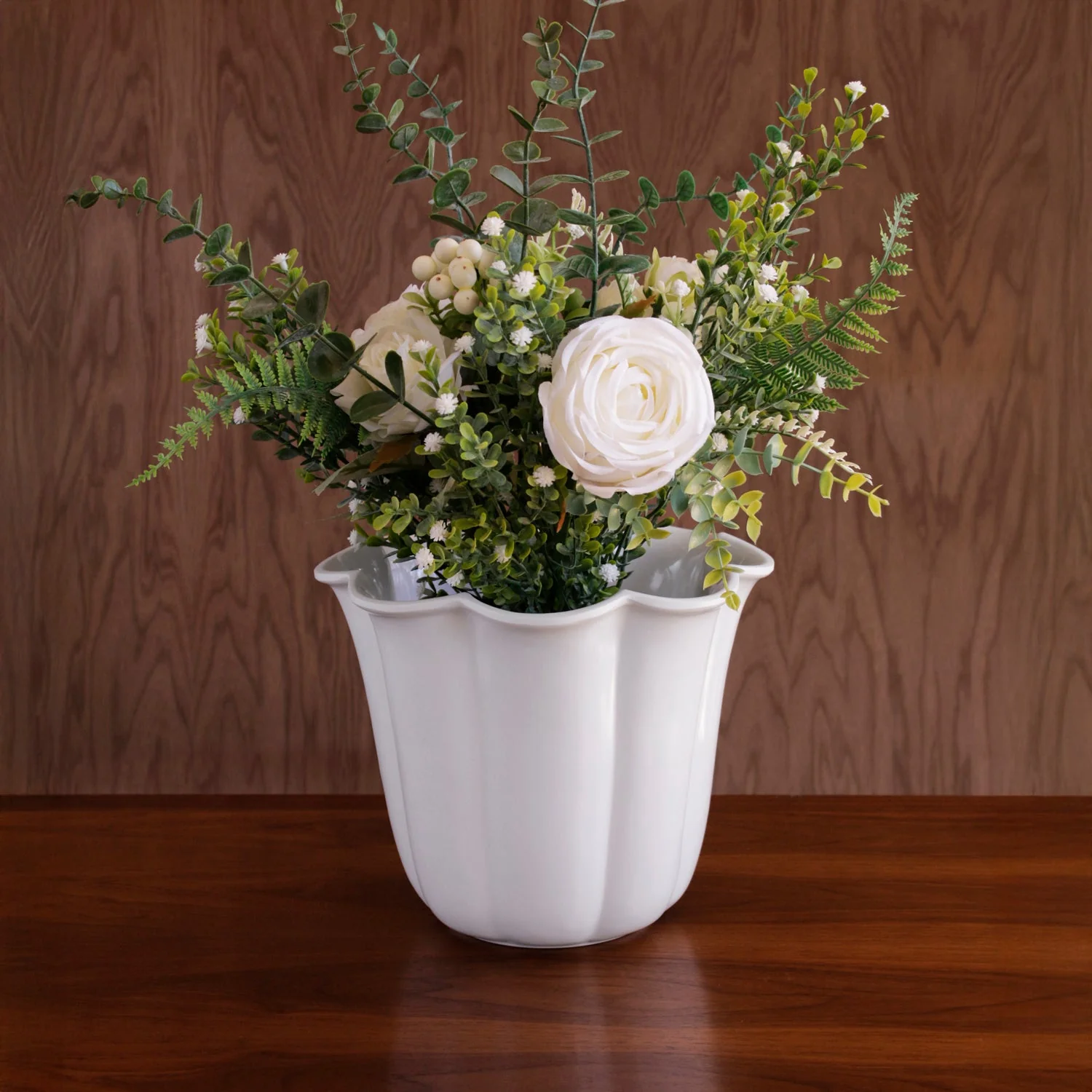 Beatriz Ball VIDA Amelia Vase White - Image 4