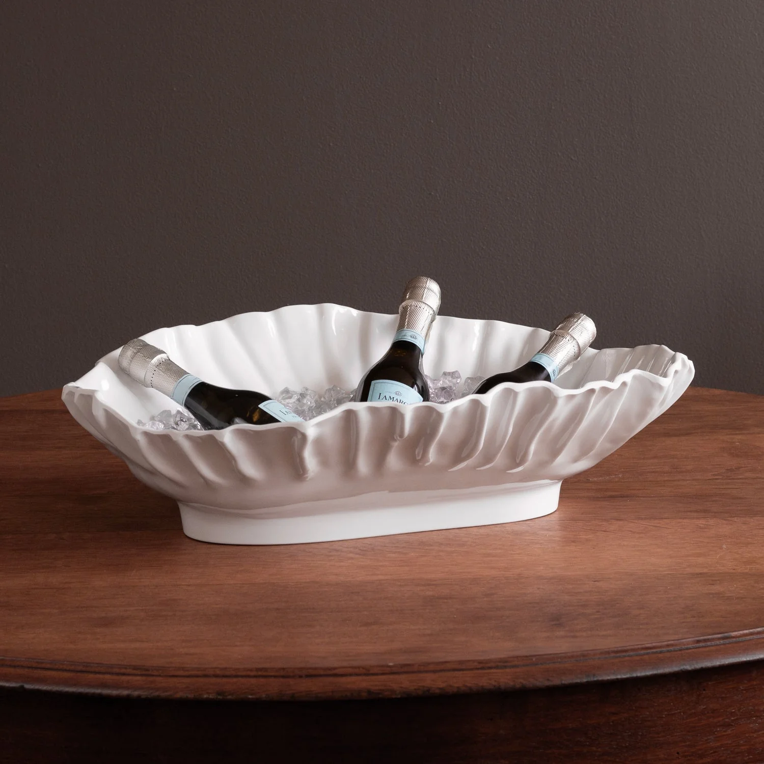 Beatriz Ball VIDA Bloom Large Oval Bowl (White) - Image 6