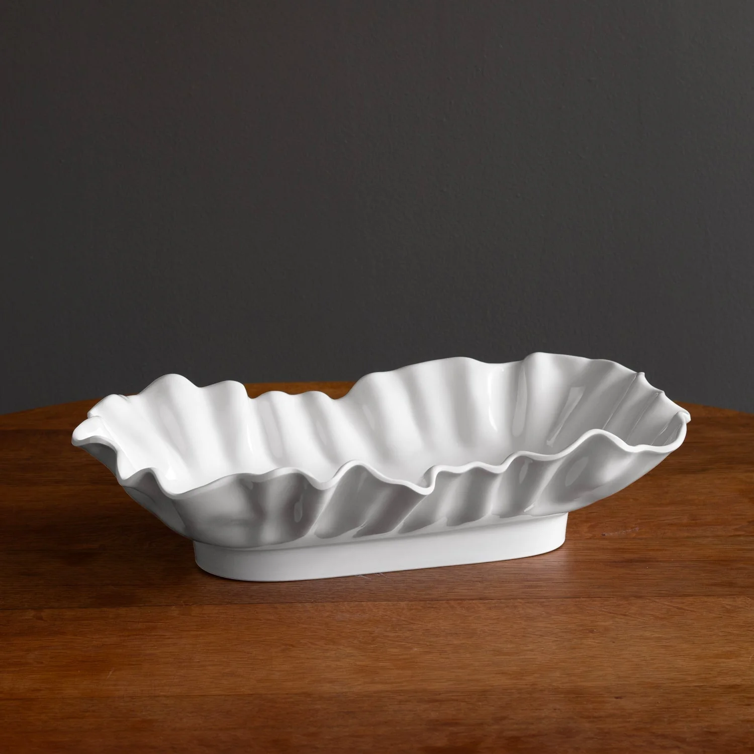 Beatriz Ball VIDA Bloom Large Rectangle Bowl (White)