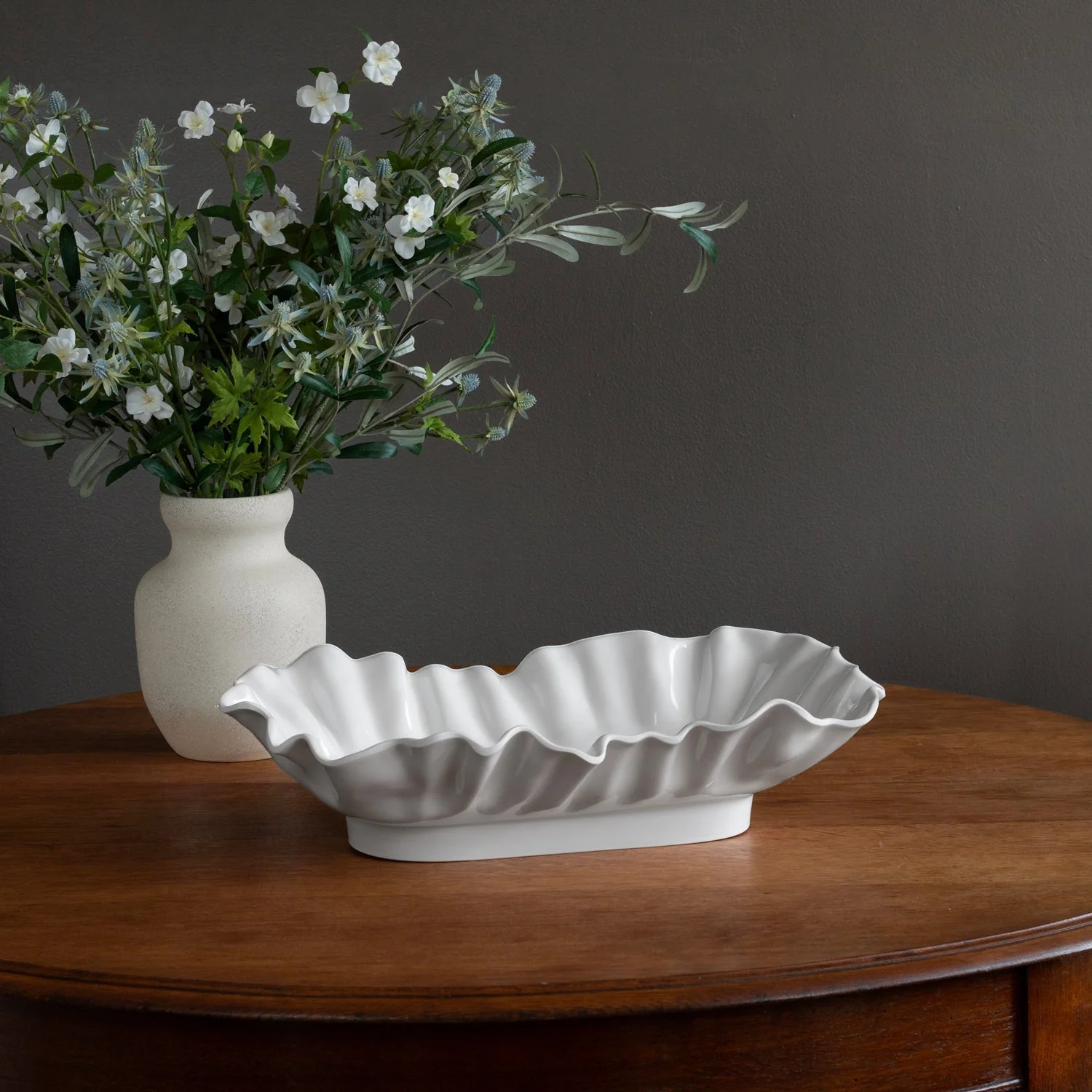 Beatriz Ball VIDA Bloom Large Rectangle Bowl (White) - Image 5