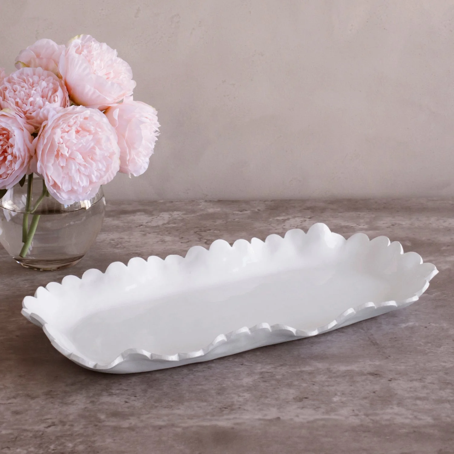 Beatriz Ball VIDA Colette Large Oblong Platter (White) - Image 3