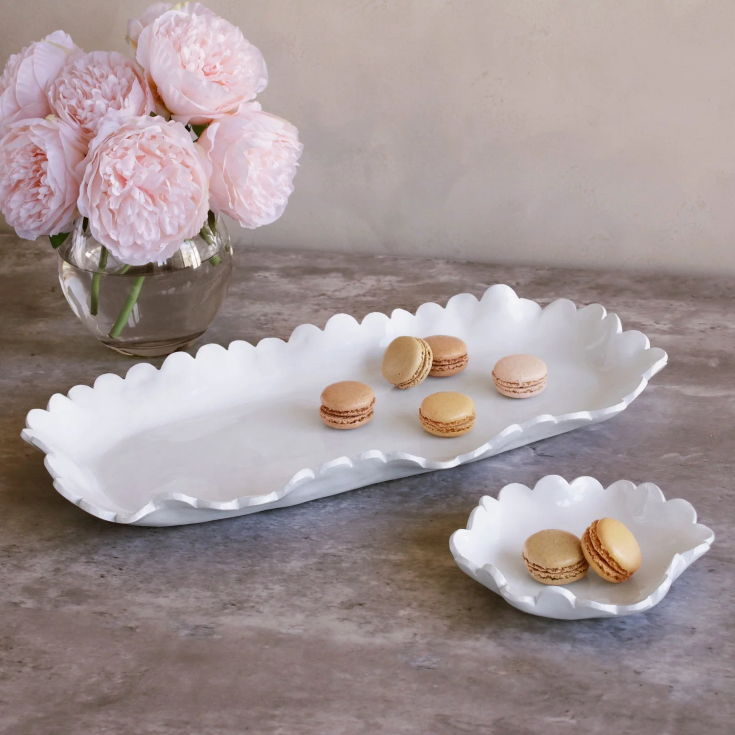 Beatriz Ball VIDA Colette Large Oblong Platter (White) - Image 6