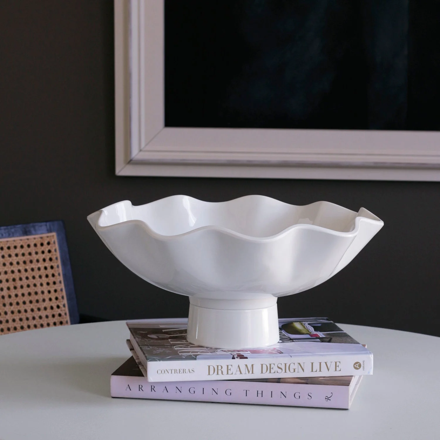 Beatriz Ball VIDA Havana Carola Large Pedestal White - Image 4