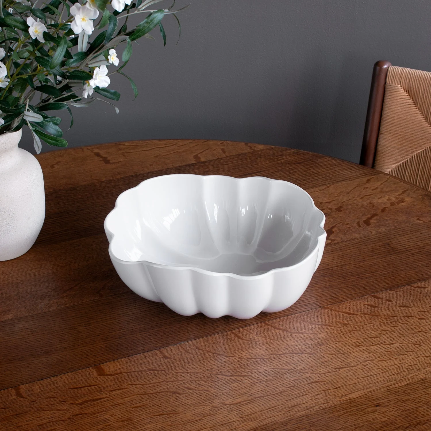 Beatriz Ball VIDA Havana Rita Medium Bowl White