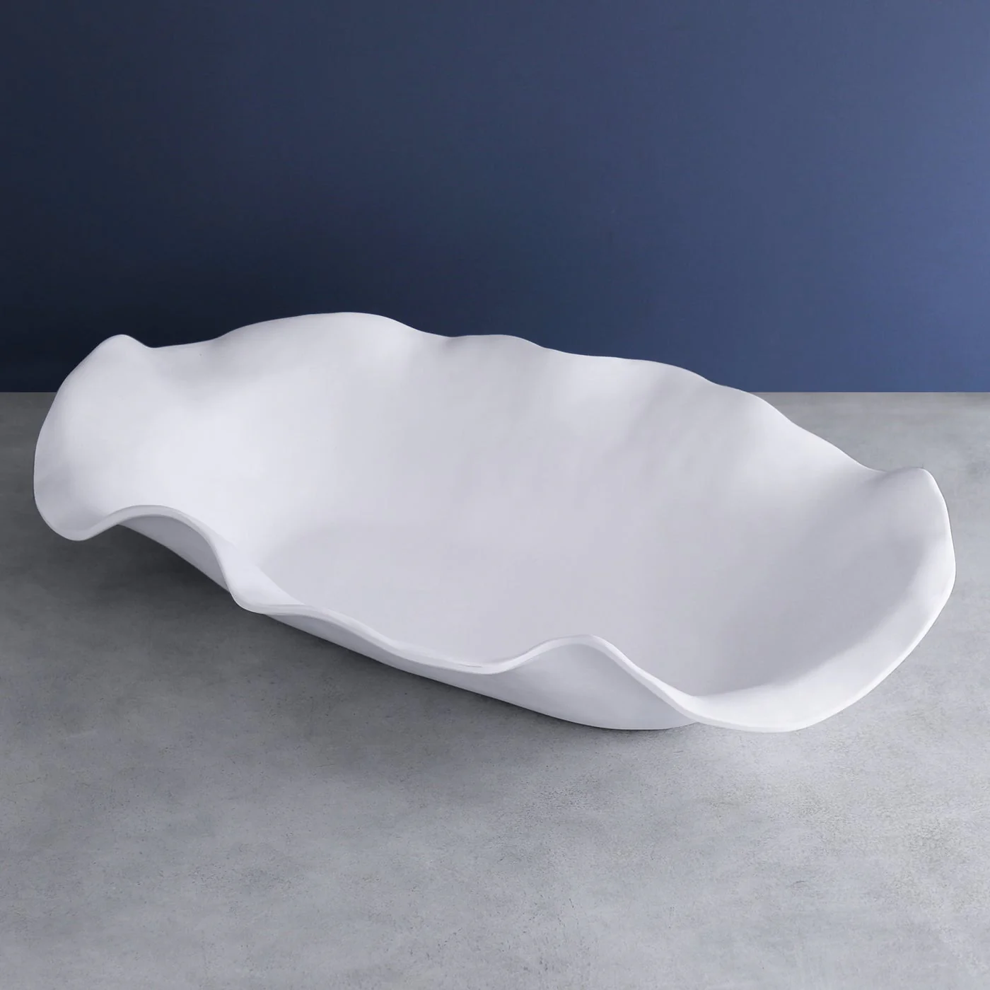 Beatriz Ball Vida Nube Extra Large Oval Centerpiece (White) - Image 7