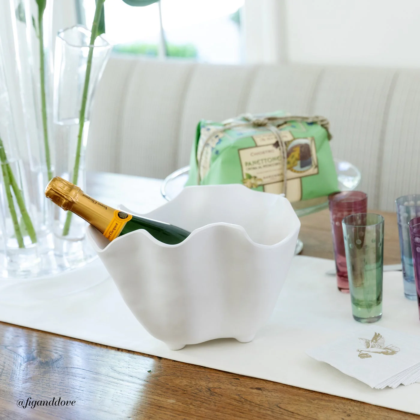 Beatriz Ball Vida Nube ice bucket white - Image 6