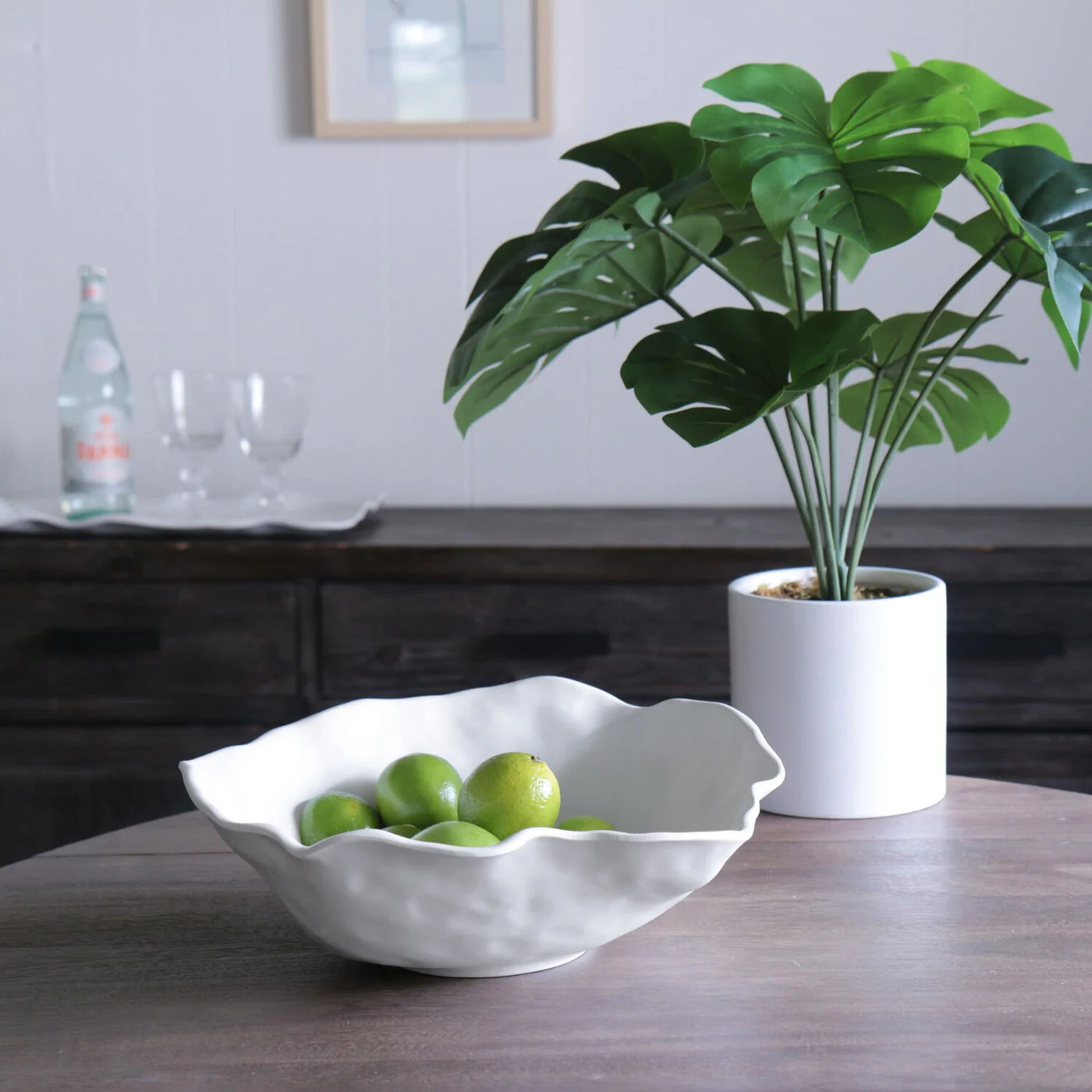 Beatriz Ball Vida Nube Large Round Bowl (White) - Image 2