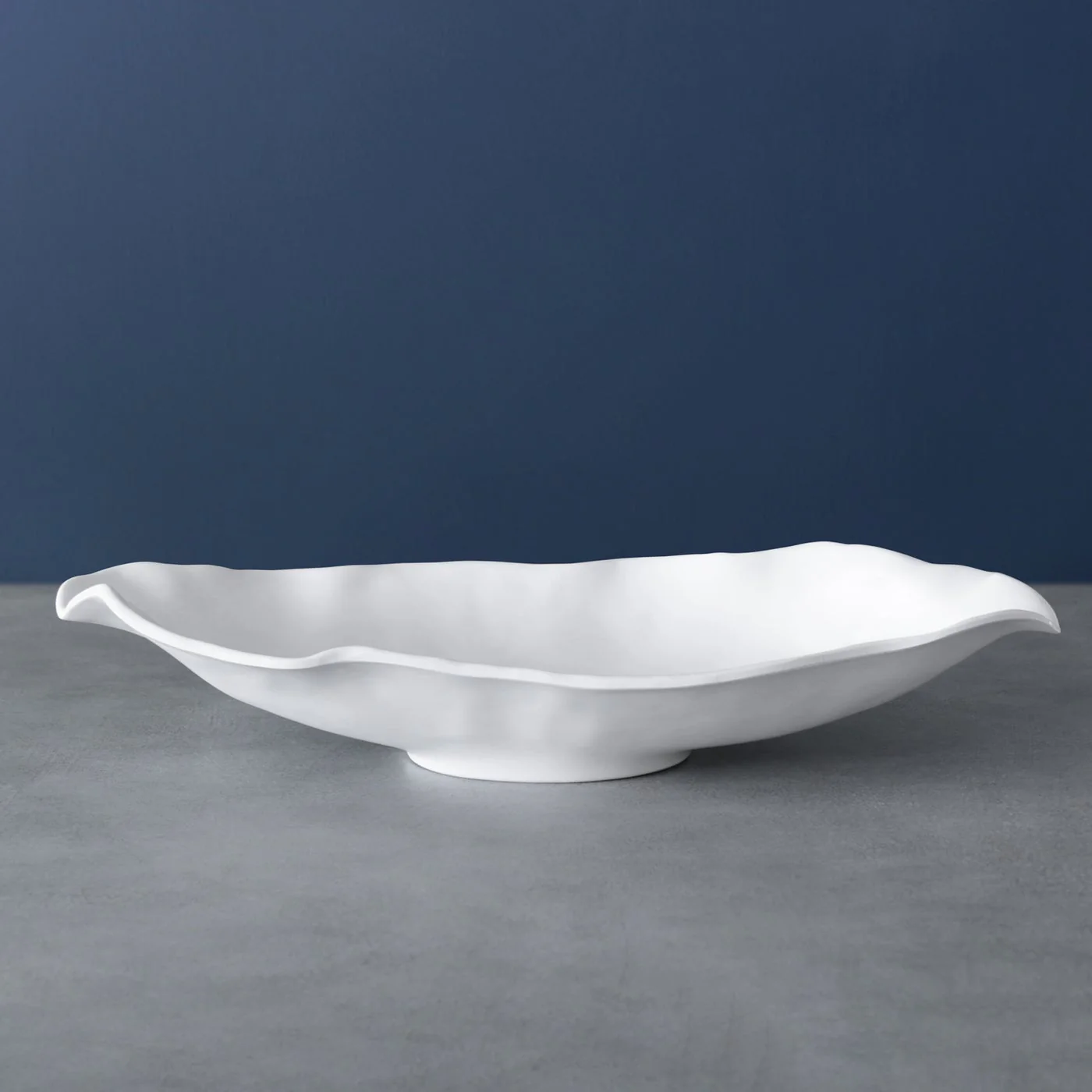 Beatriz Ball Vida Nube Medium Oval Bowl (White)
