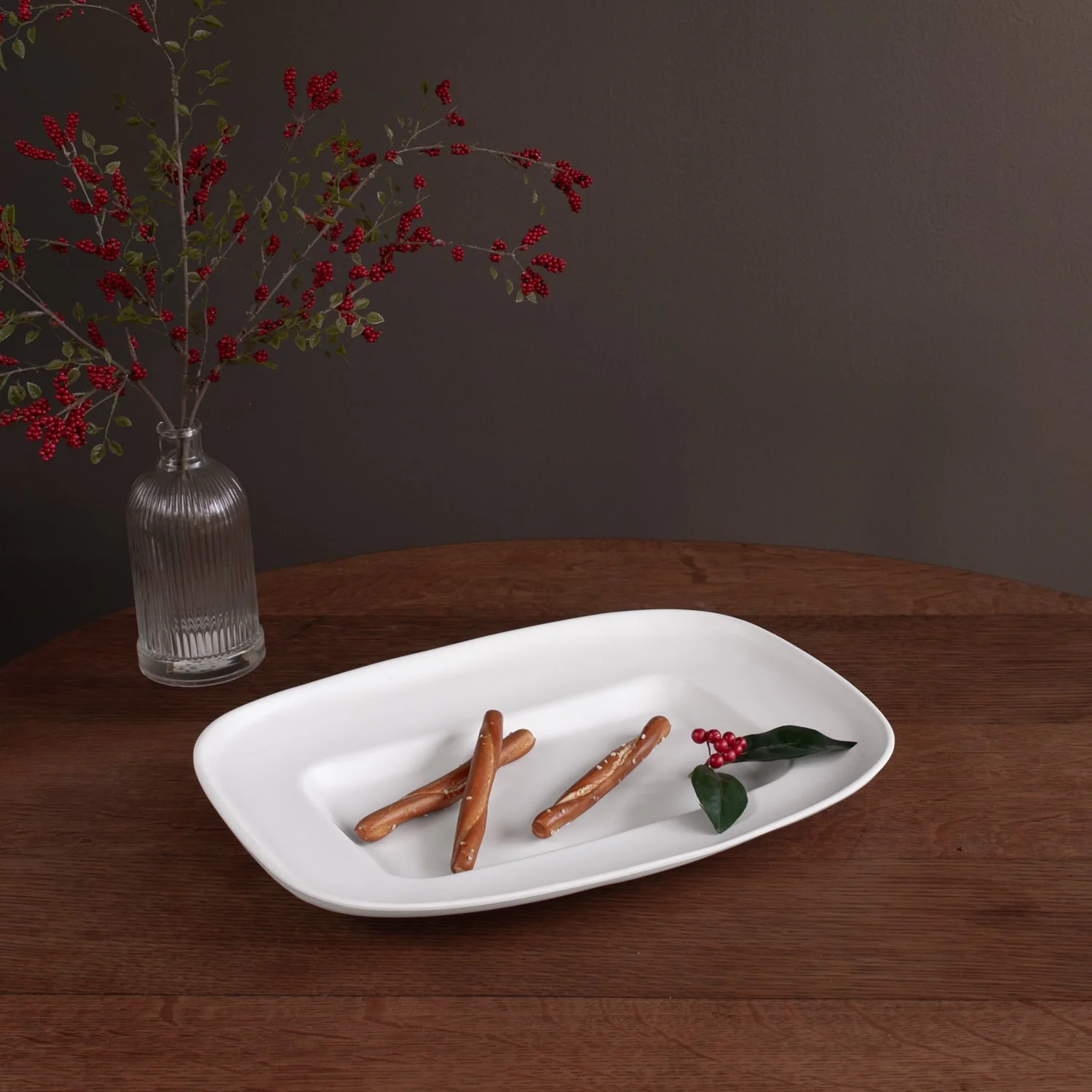 Beatriz Ball VIDA Nube Medium Rectangle Platter (White) - Image 8