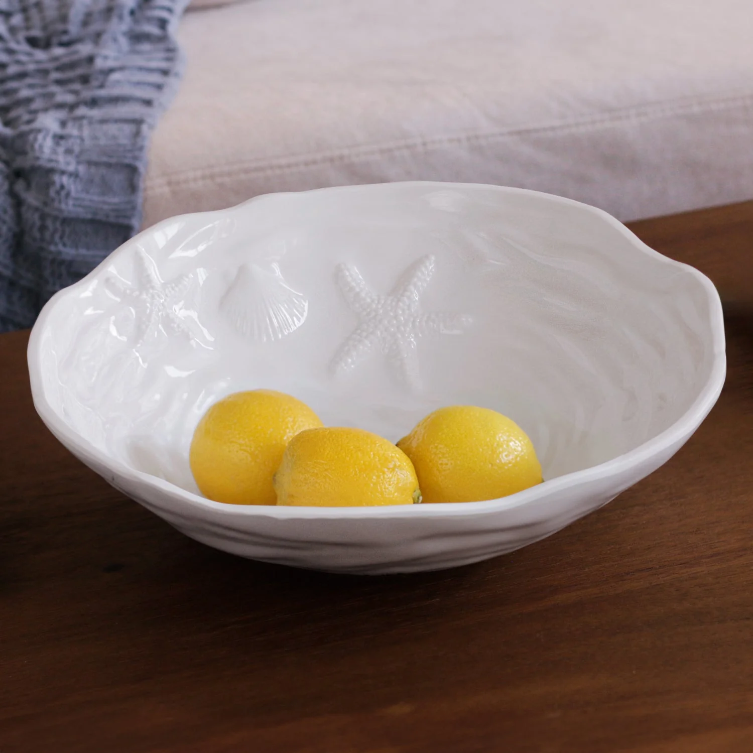 Beatriz Ball VIDA Ocean Aruba Large Bowl (White) - Image 4