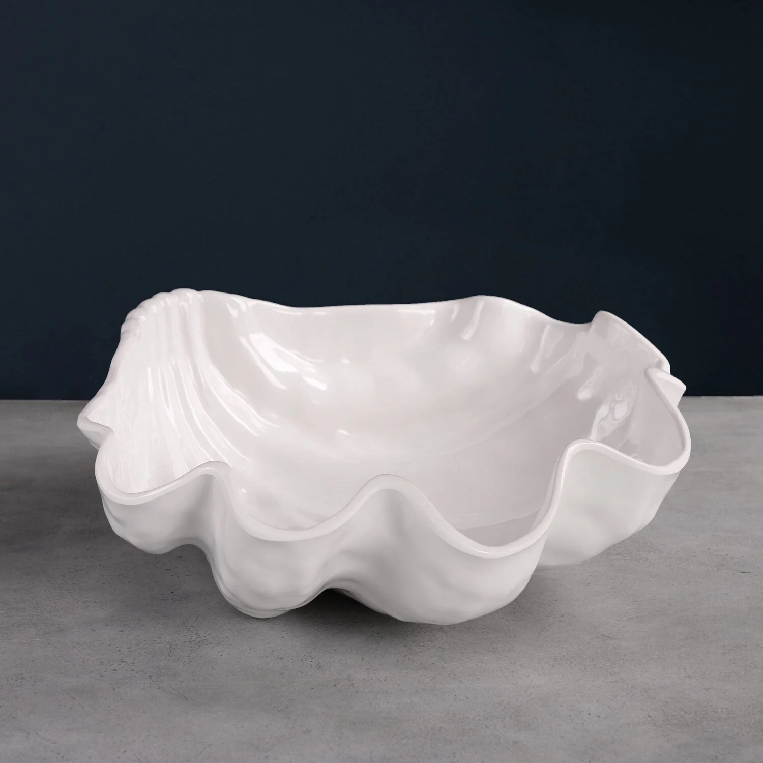 Beatriz Ball Vida Ocean Shell Large Bowl (White)
