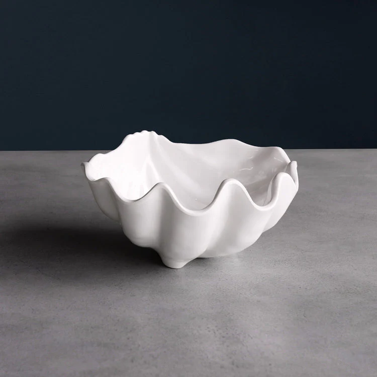 Beatriz Ball VIDA Ocean Shell Small Bowl (White)