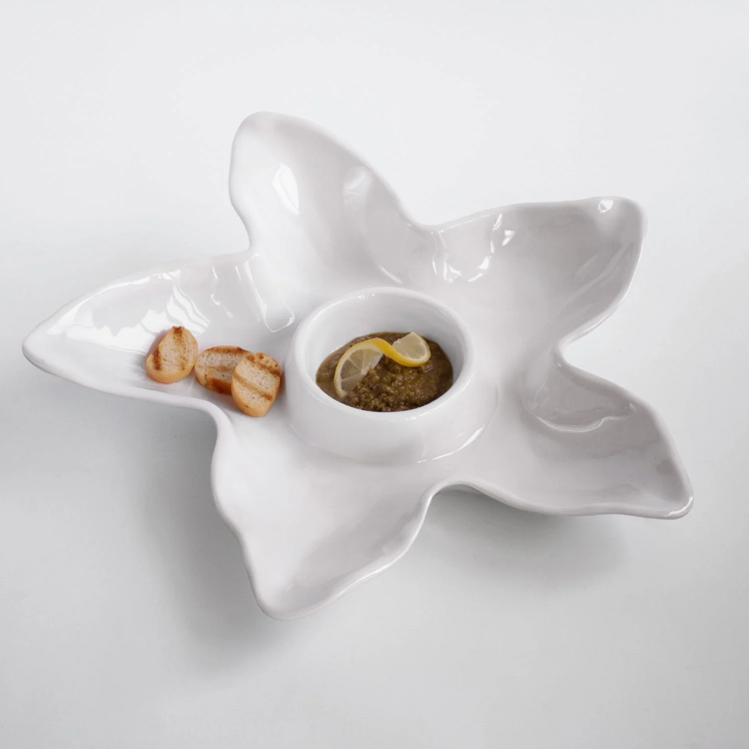 Beatriz Ball VIDA Ocean Starfish Chip & Dip (White) - Image 2