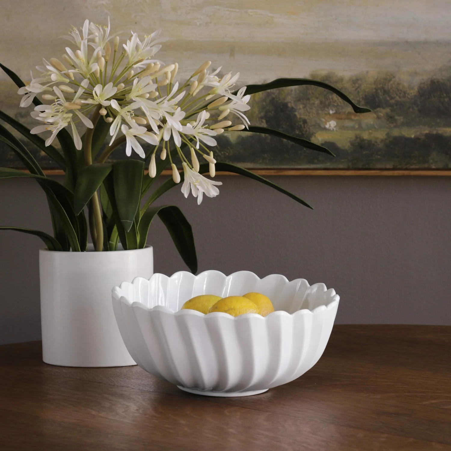 Beatriz Ball VIDA Vienna Large Bowl White