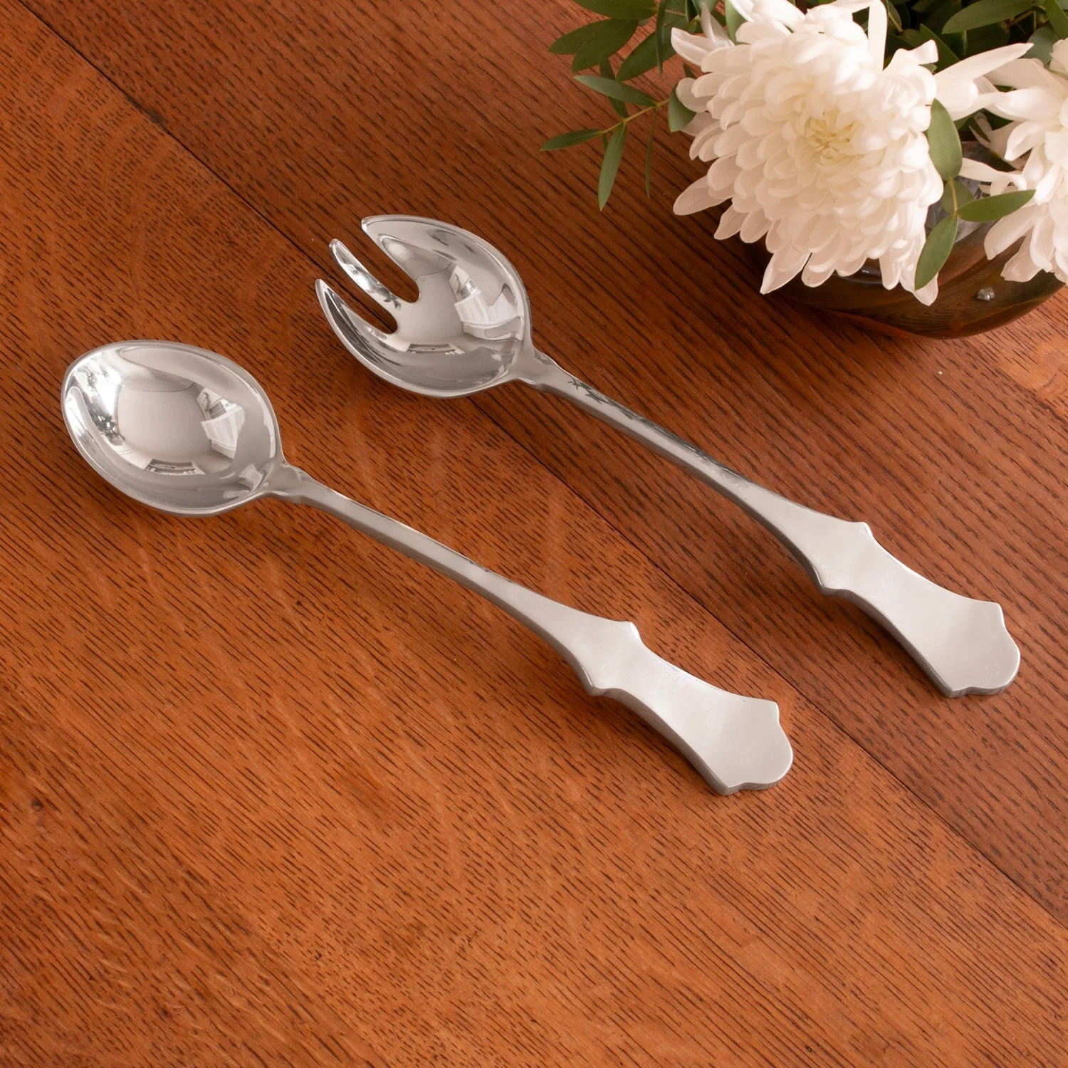 Beatriz Ball VINTAGE Revere Large Salad Servers - Image 3