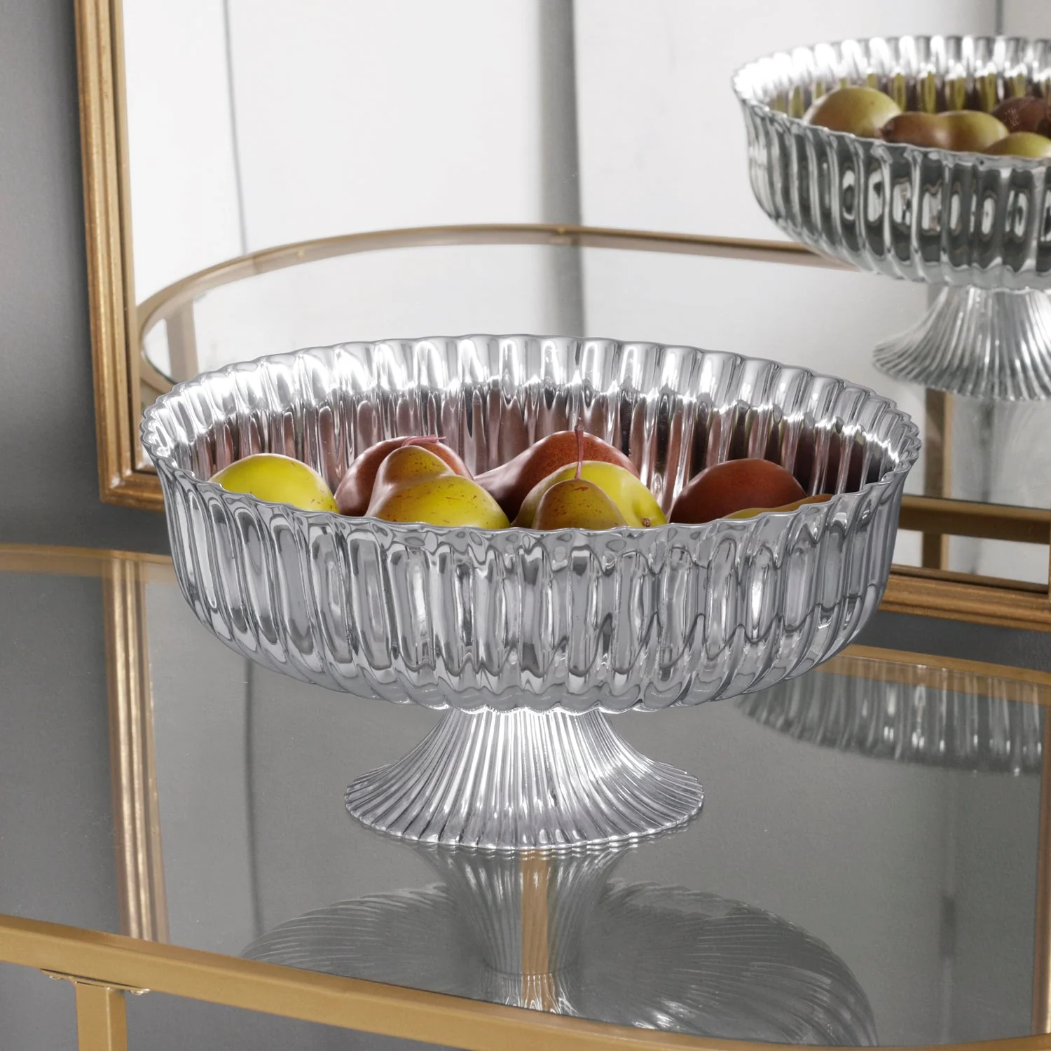 Beatriz Ball VINTAGE Vienna Large Centerpiece/Punchbowl Pedestal - Image 3