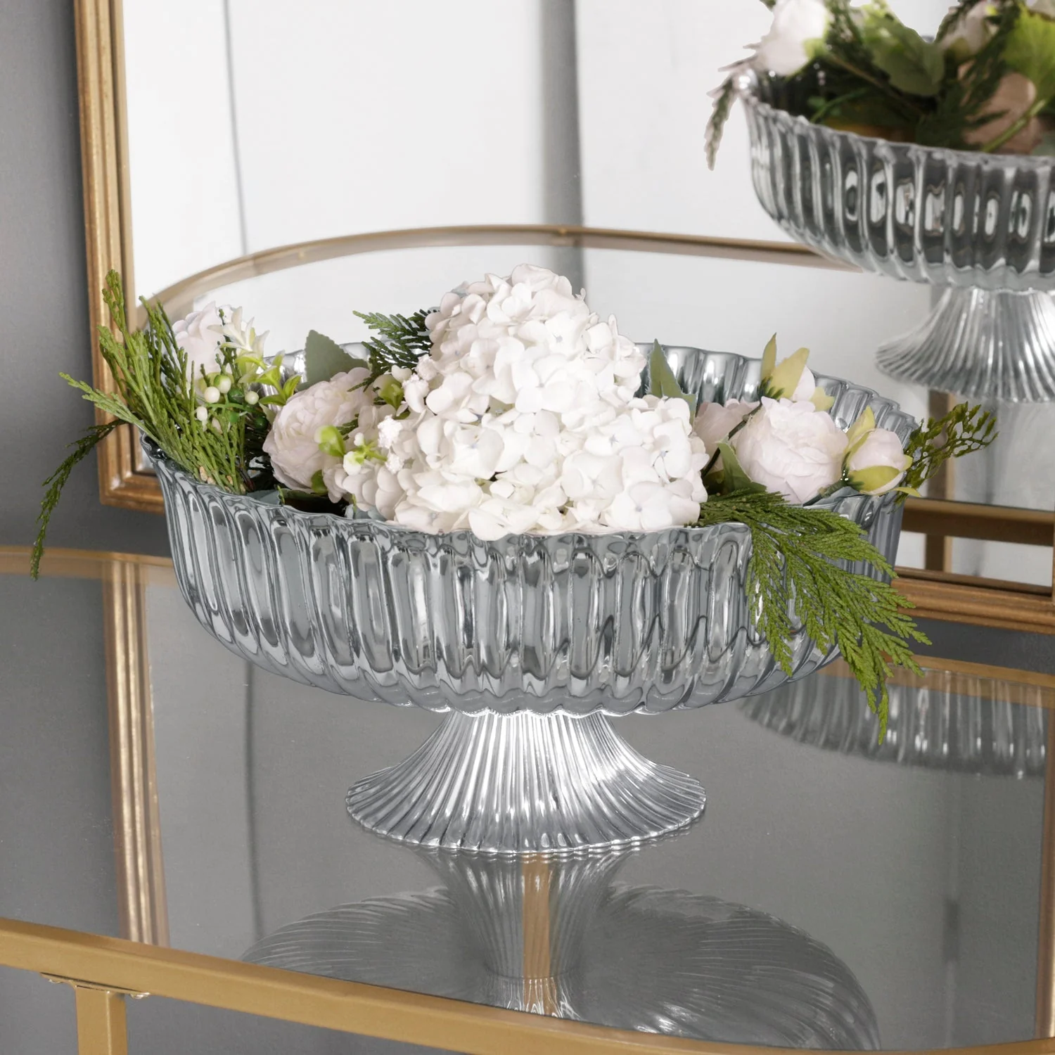 Beatriz Ball VINTAGE Vienna Large Centerpiece/Punchbowl Pedestal - Image 4