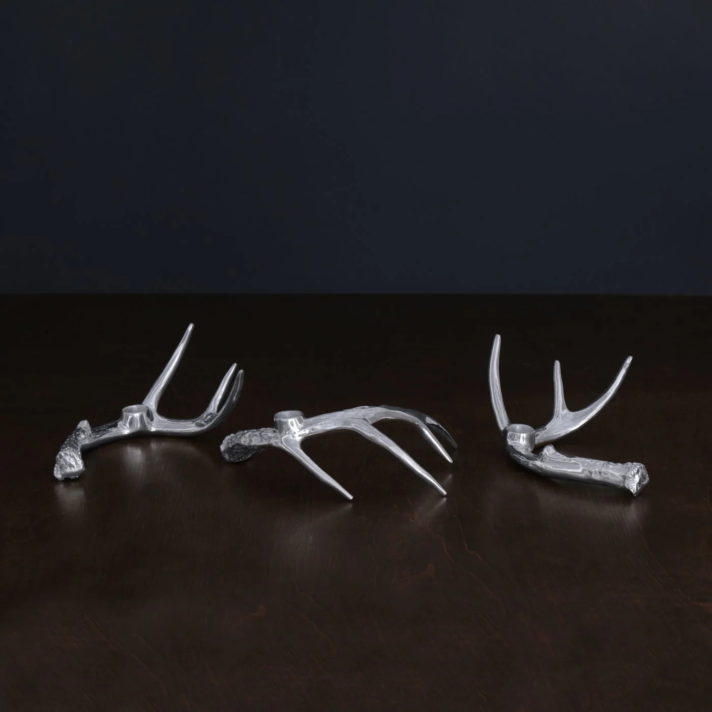 Beatriz Ball WESTERN Antler Candlestick Set of 3