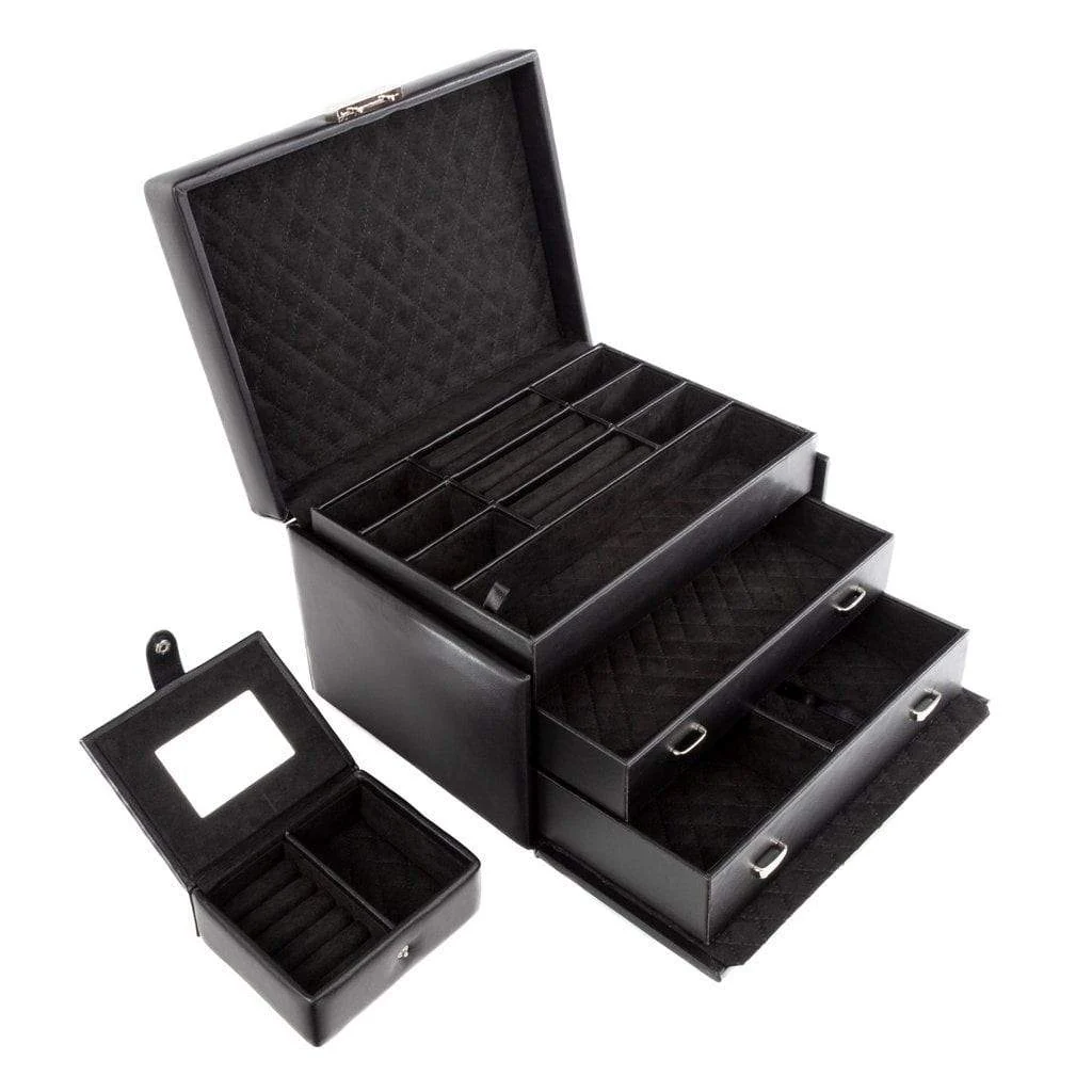 Black Zoe Jewelry Box - Image 3