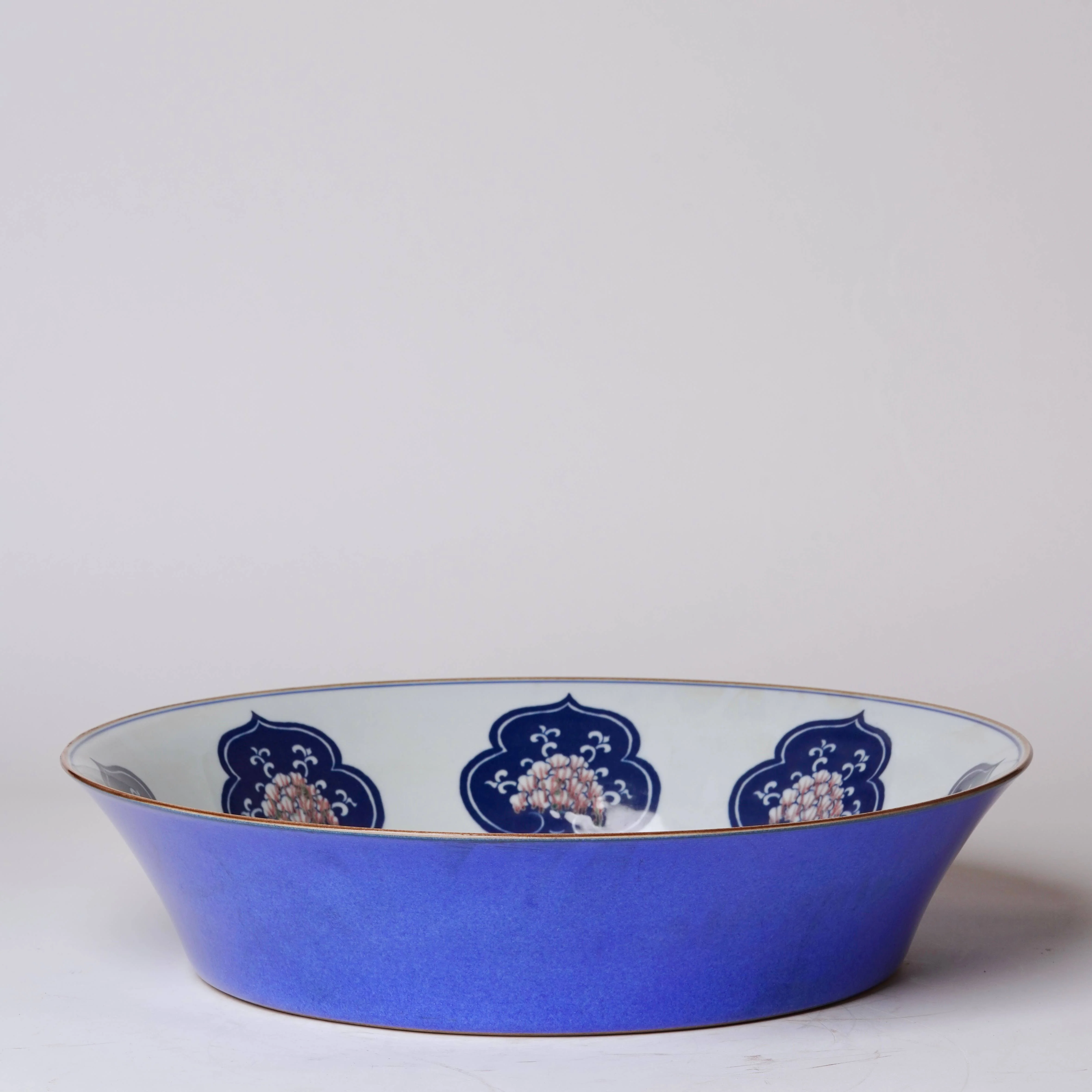 Blue and White Porcelain Auspicious Dragon Large Dish - Image 2