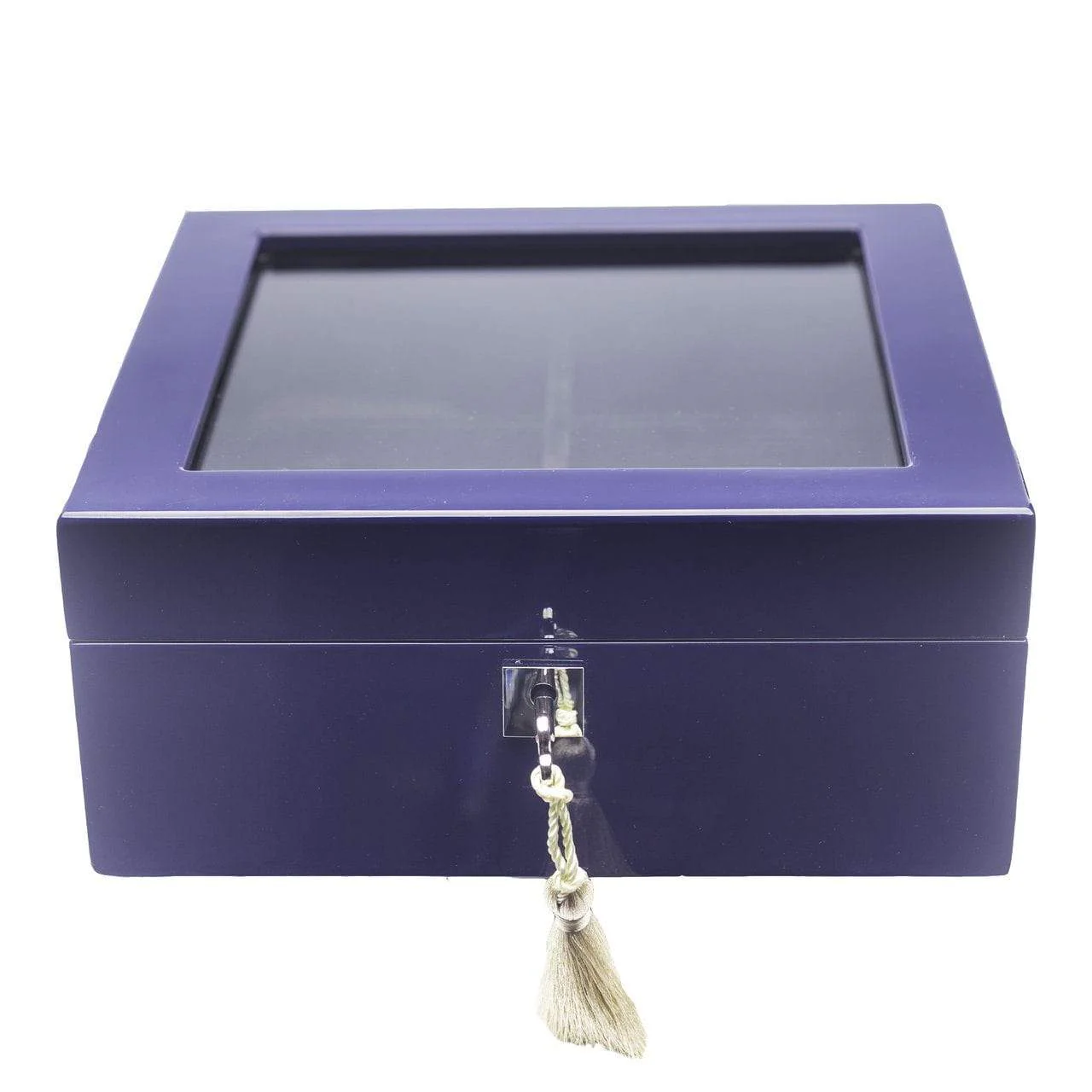 Blue Lacquer Watch Box 6