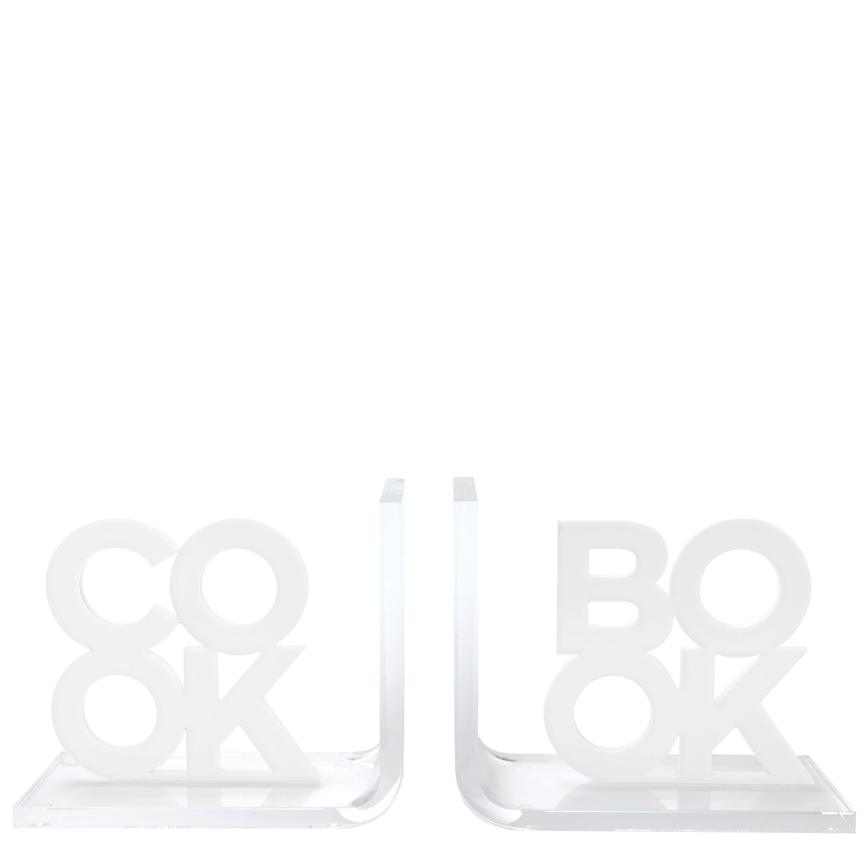 Bookends - White Cook / Book
