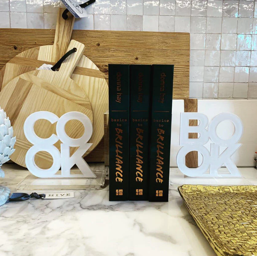 Bookends - White Cook / Book - Image 2