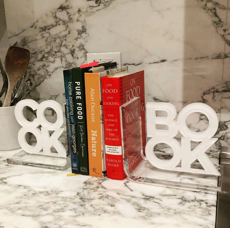 Bookends - White Cook / Book - Image 3