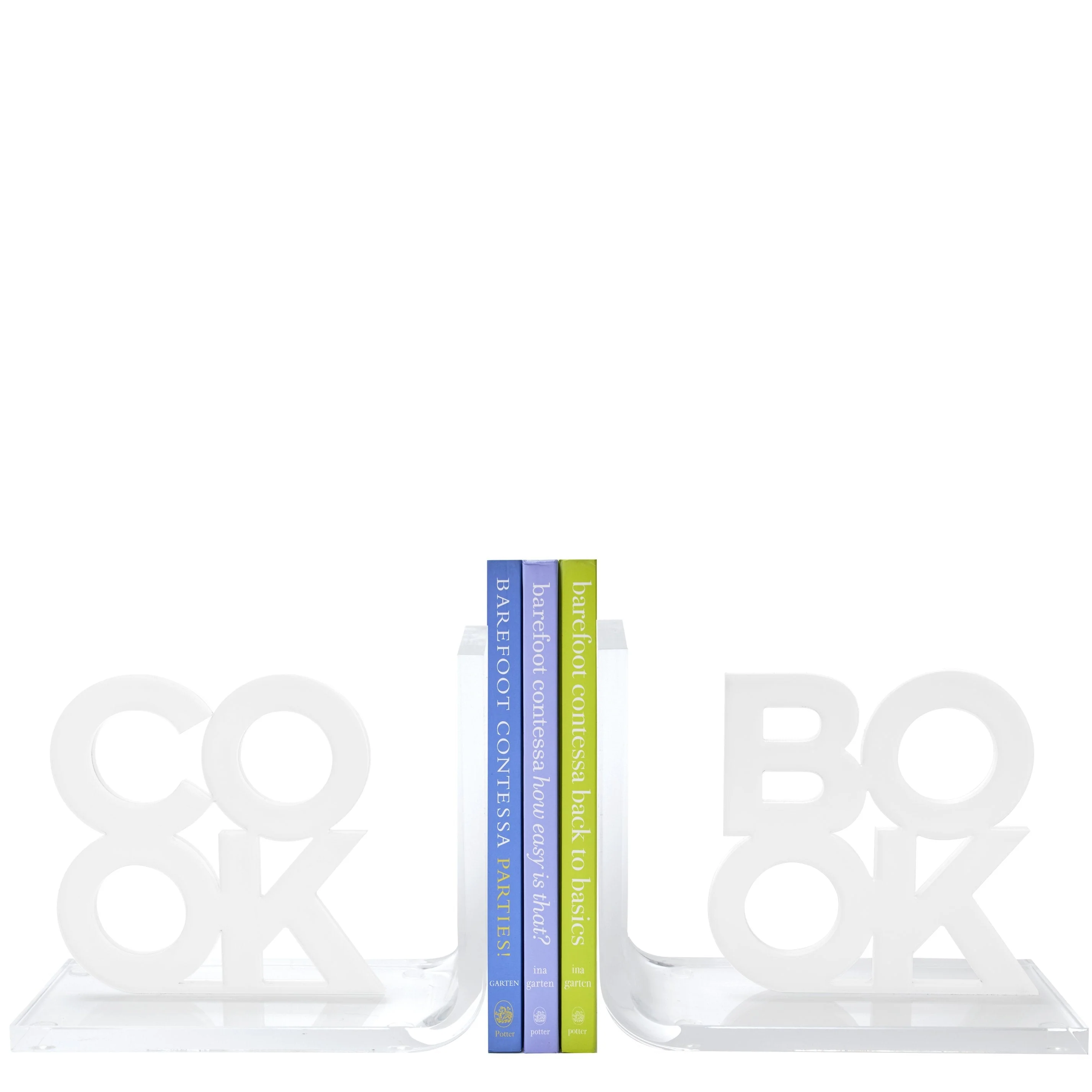 Bookends - White Cook / Book - Image 4
