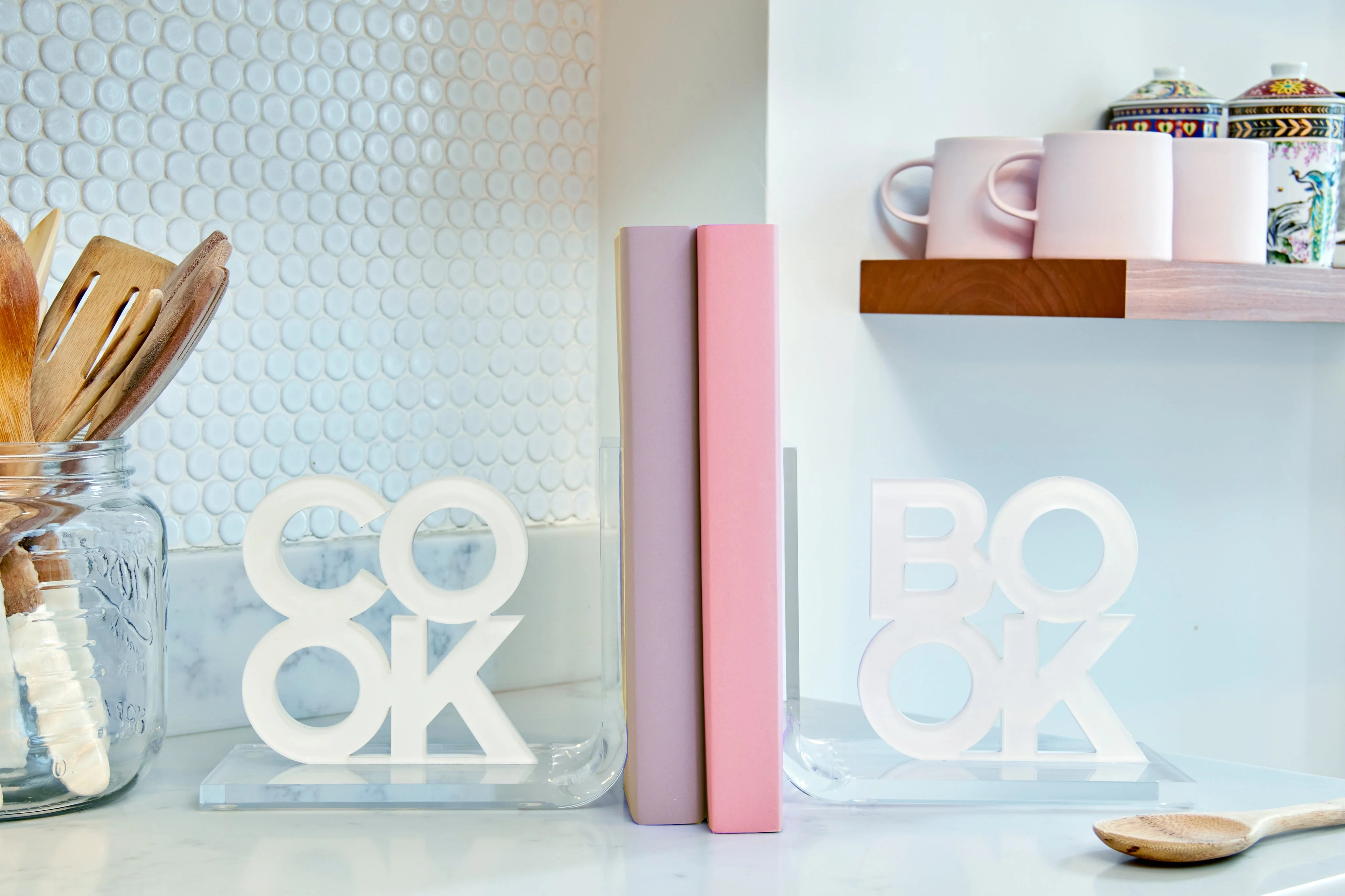 Bookends - White Cook / Book - Image 6