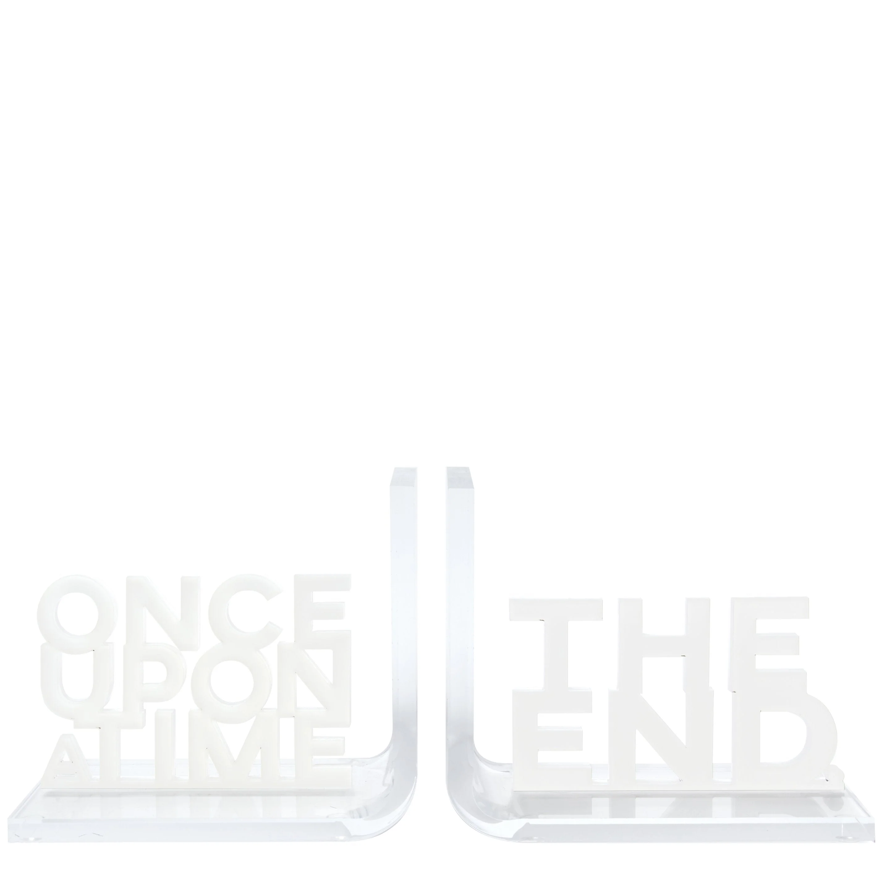 Bookends - White Once Upon A Time / The End
