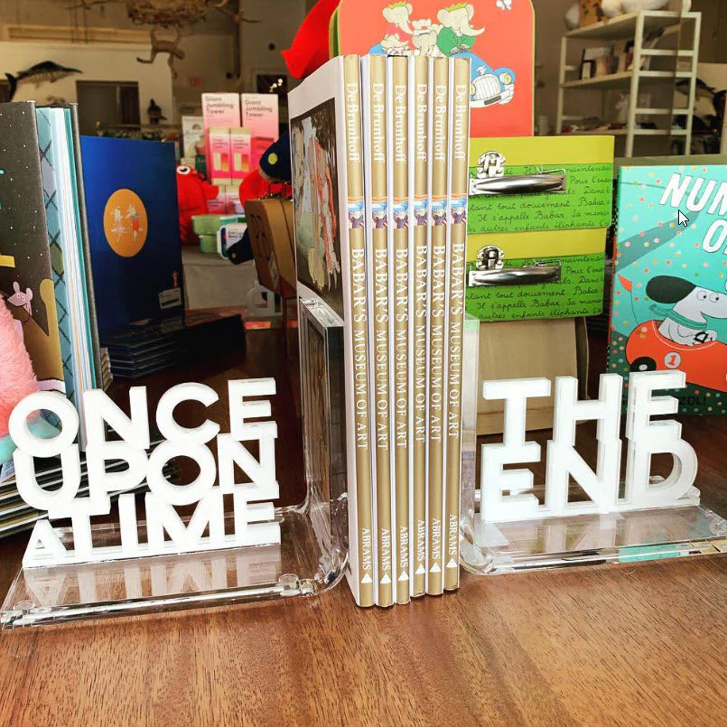 Bookends - White Once Upon A Time / The End - Image 2