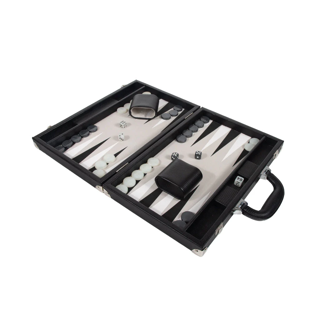 Bradley Backgammon Set Black