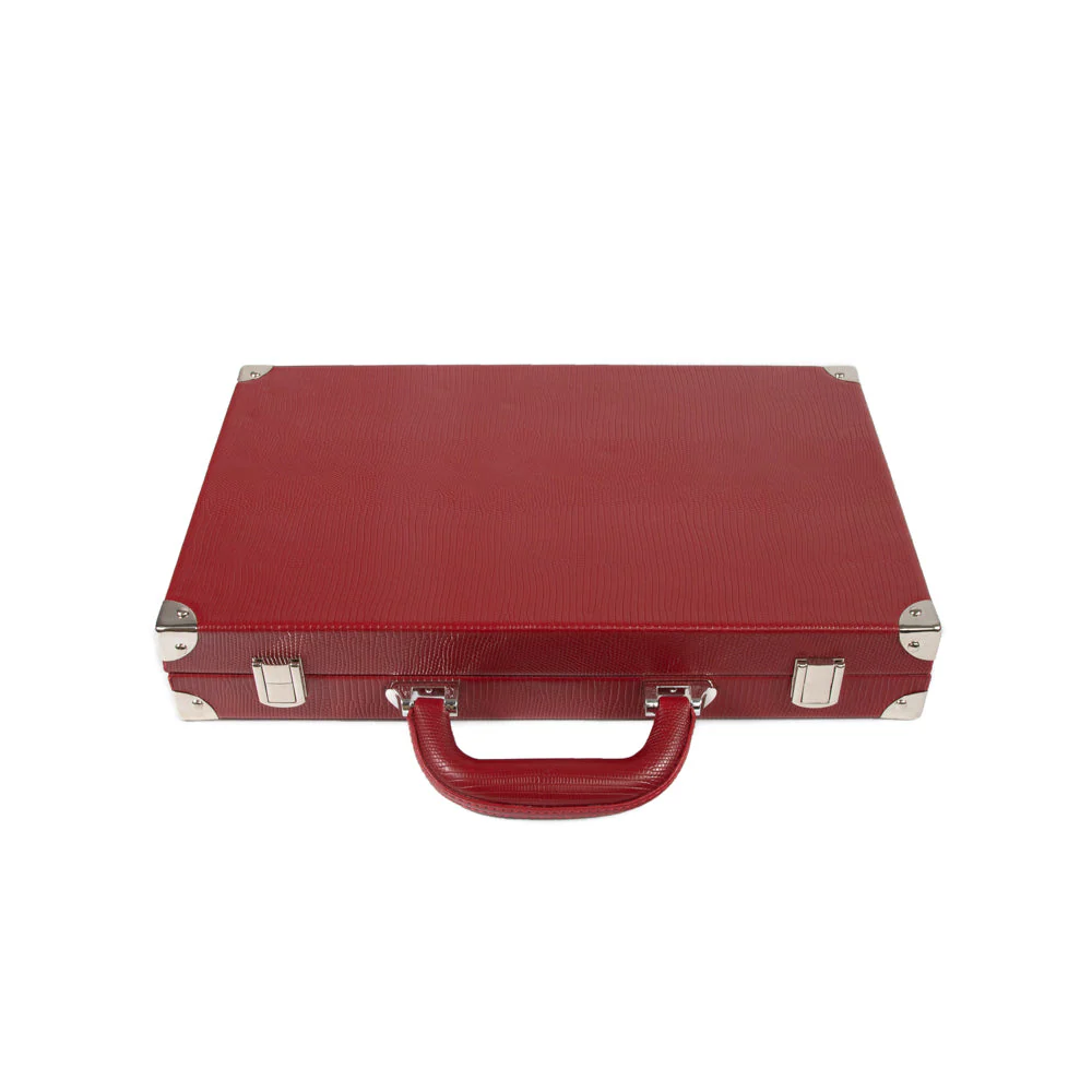 Bradley Backgammon Set Red - Image 2