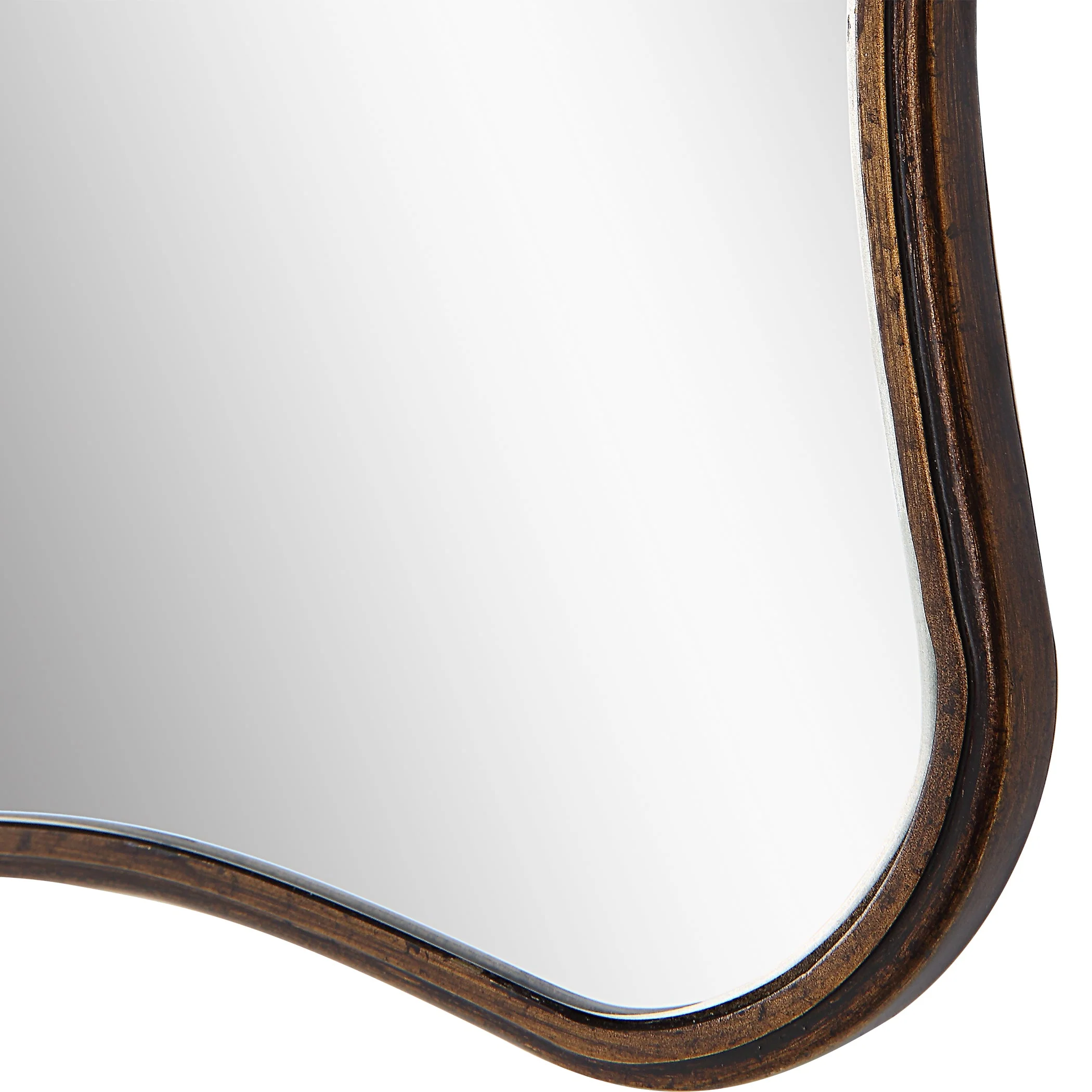 Bronze Scalloped Mirror - Image 7
