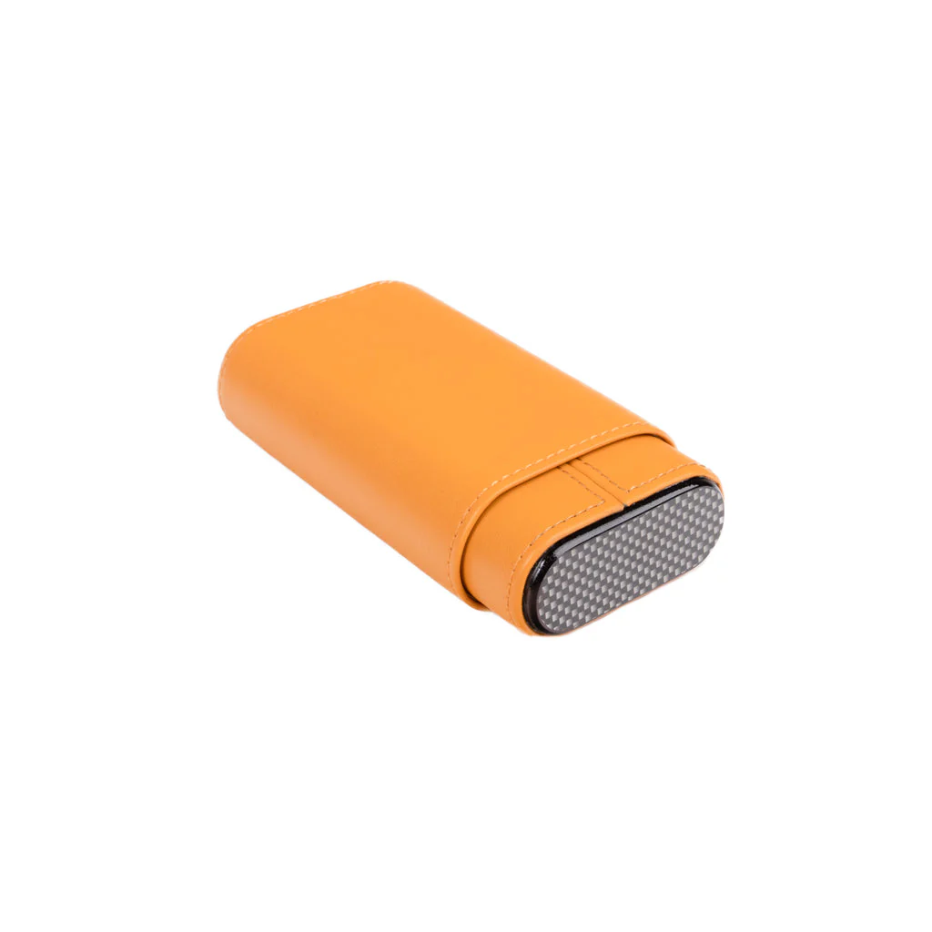 Lorenzo Triple Cigar Holder (Mustard) - Image 2