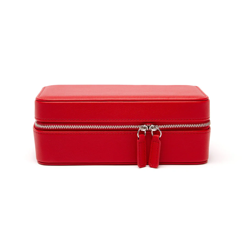 Luna Medium Travel Jewelry Case (Red)