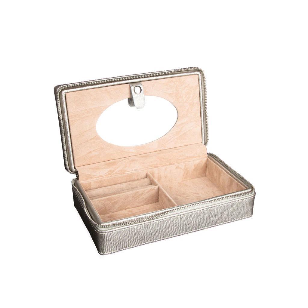Madison Travel Jewelry Case (Grey)